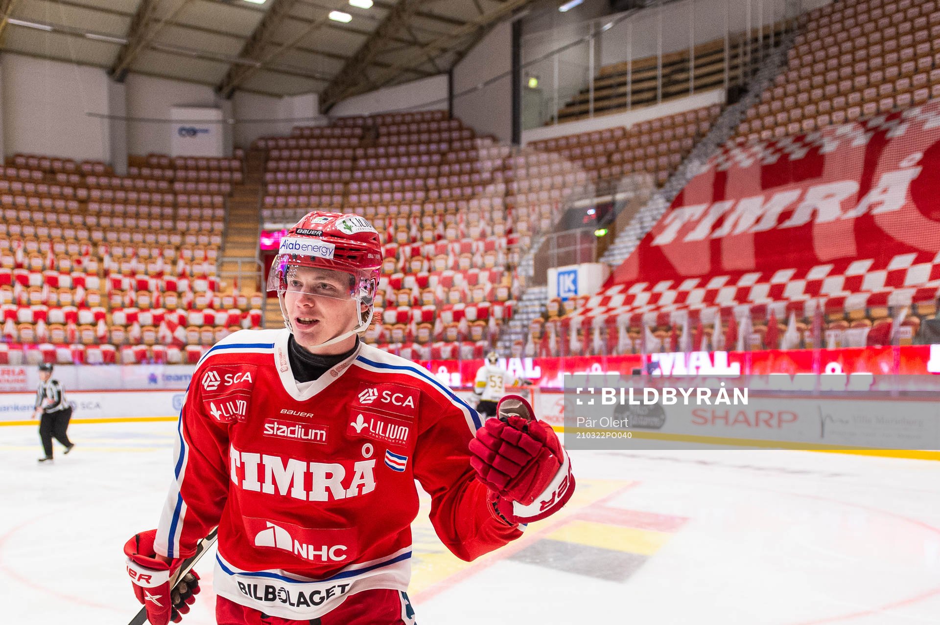 Timrås Erik Walli Walterholm jublar