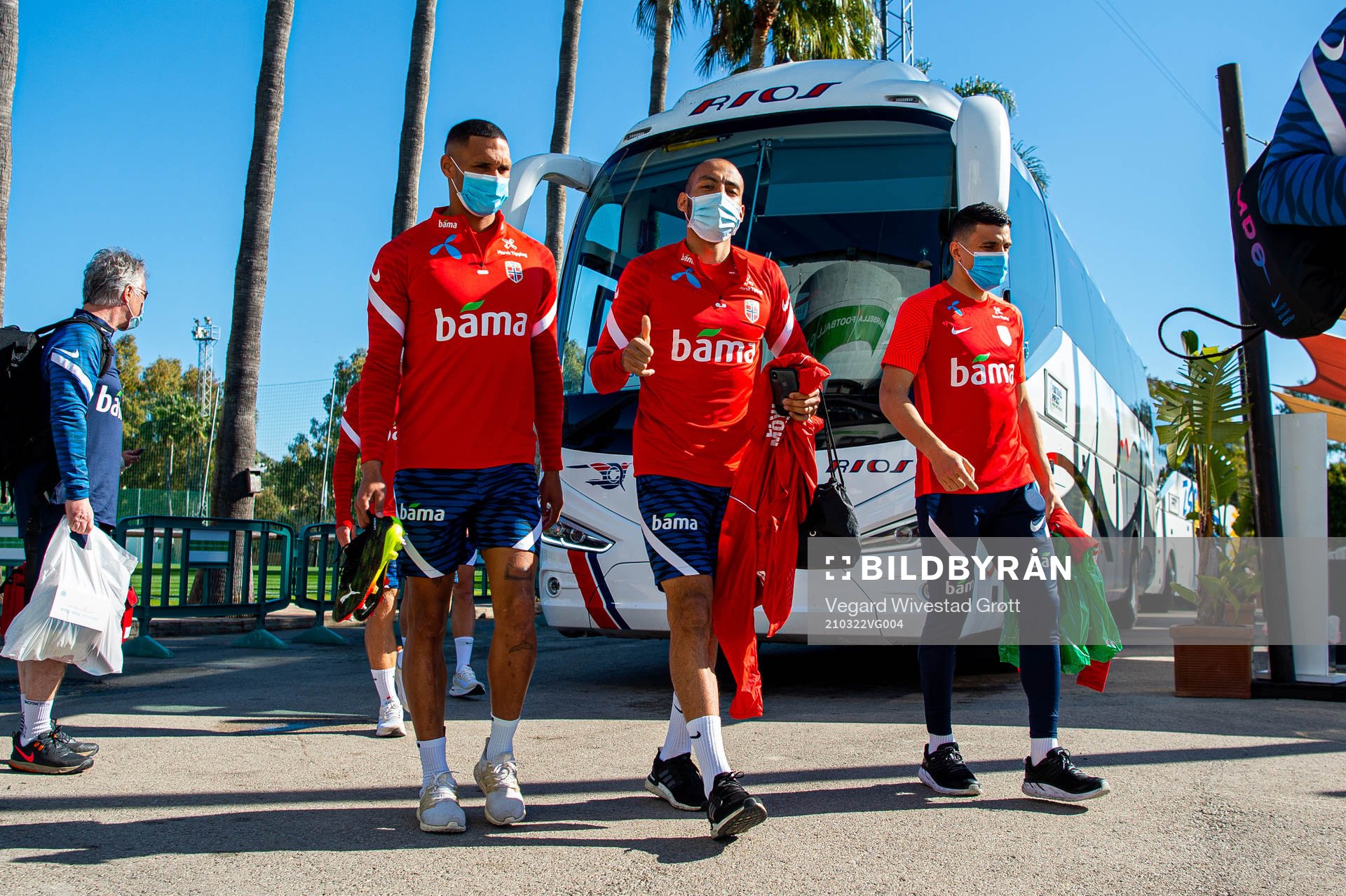 Ruben Gabrielsen, Haitam Aleesami and Mohamed «Moi»