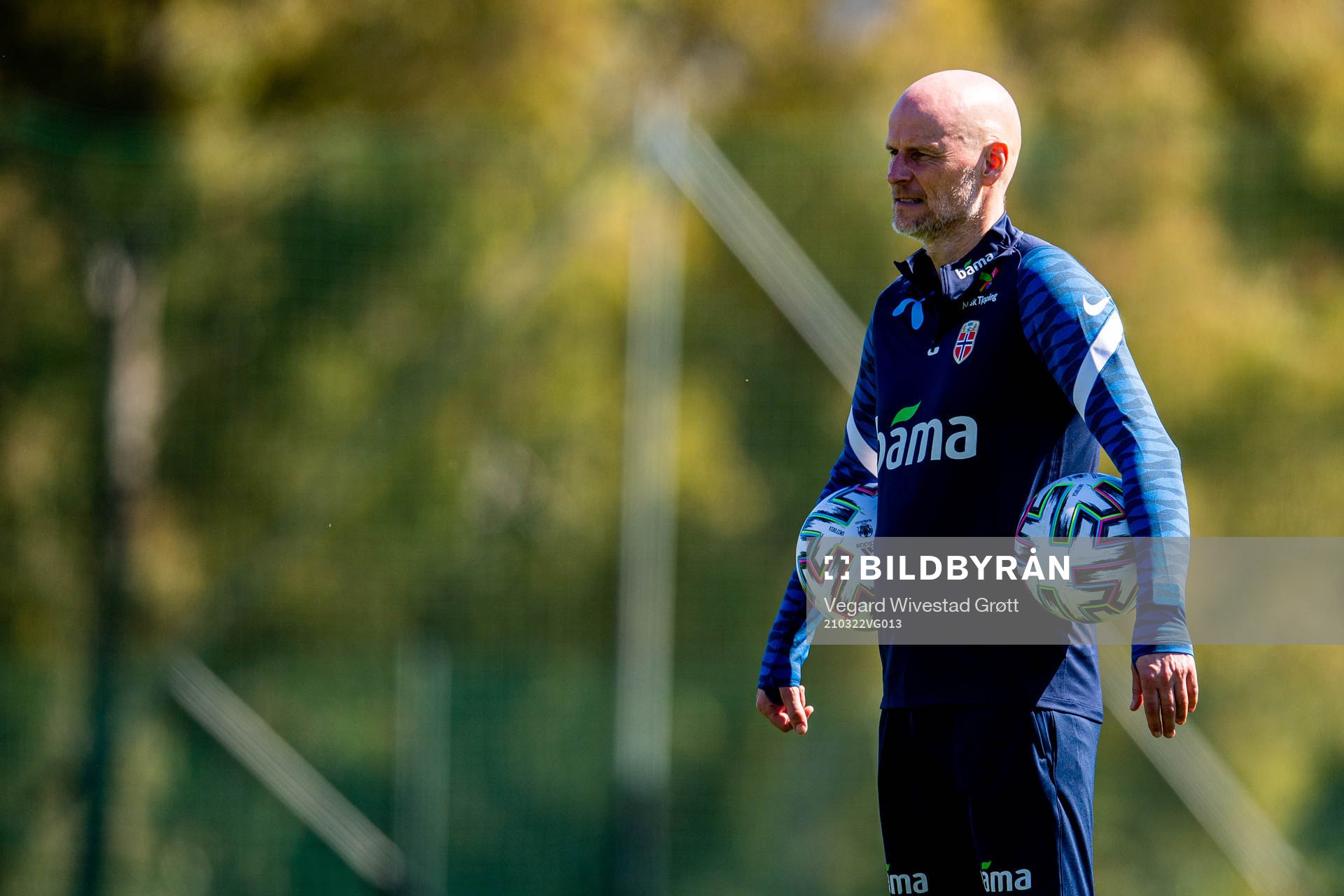 Ståle Solbakken, head coach of the Norwegian national