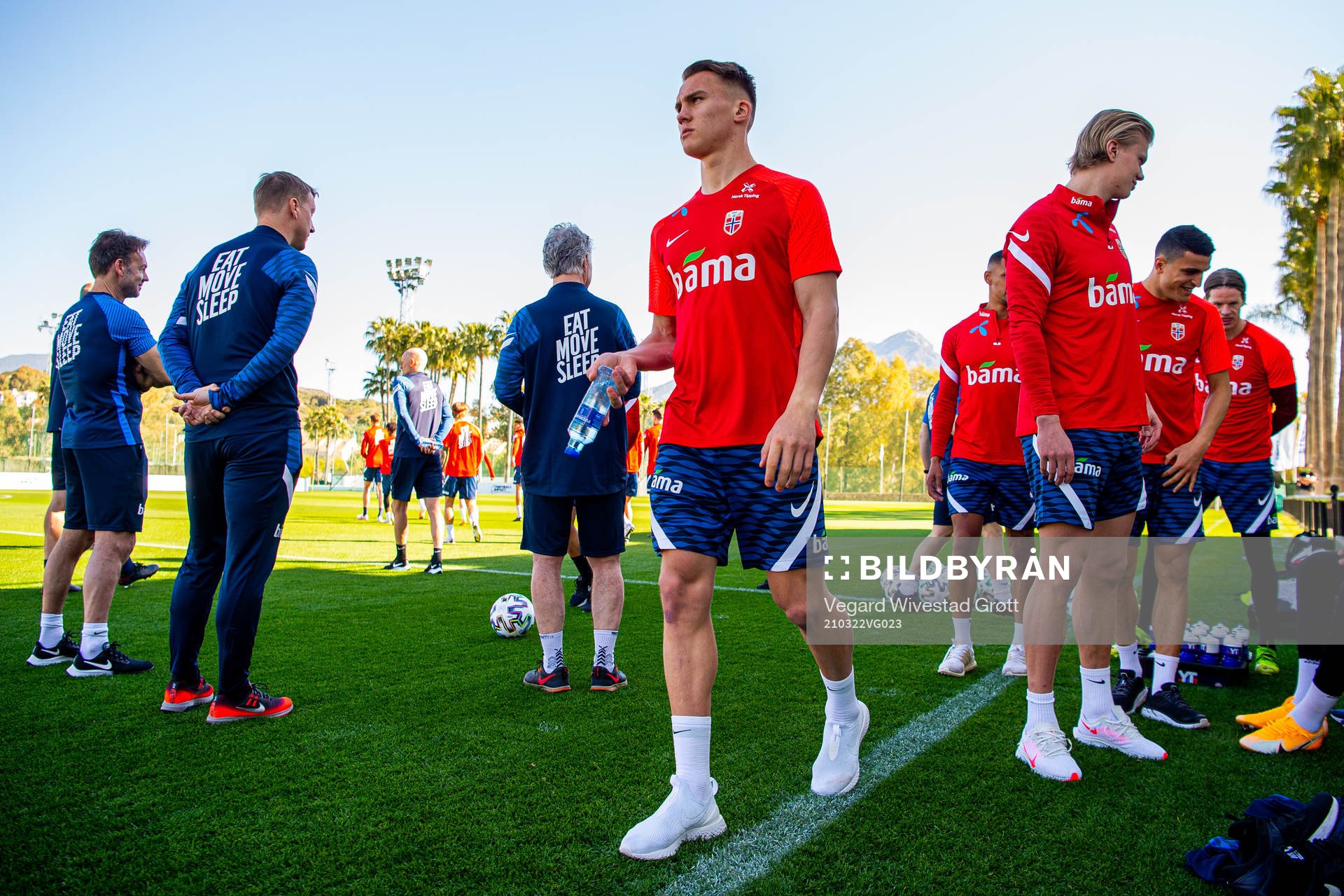 Leo Østigård of the Norwegian national football team
