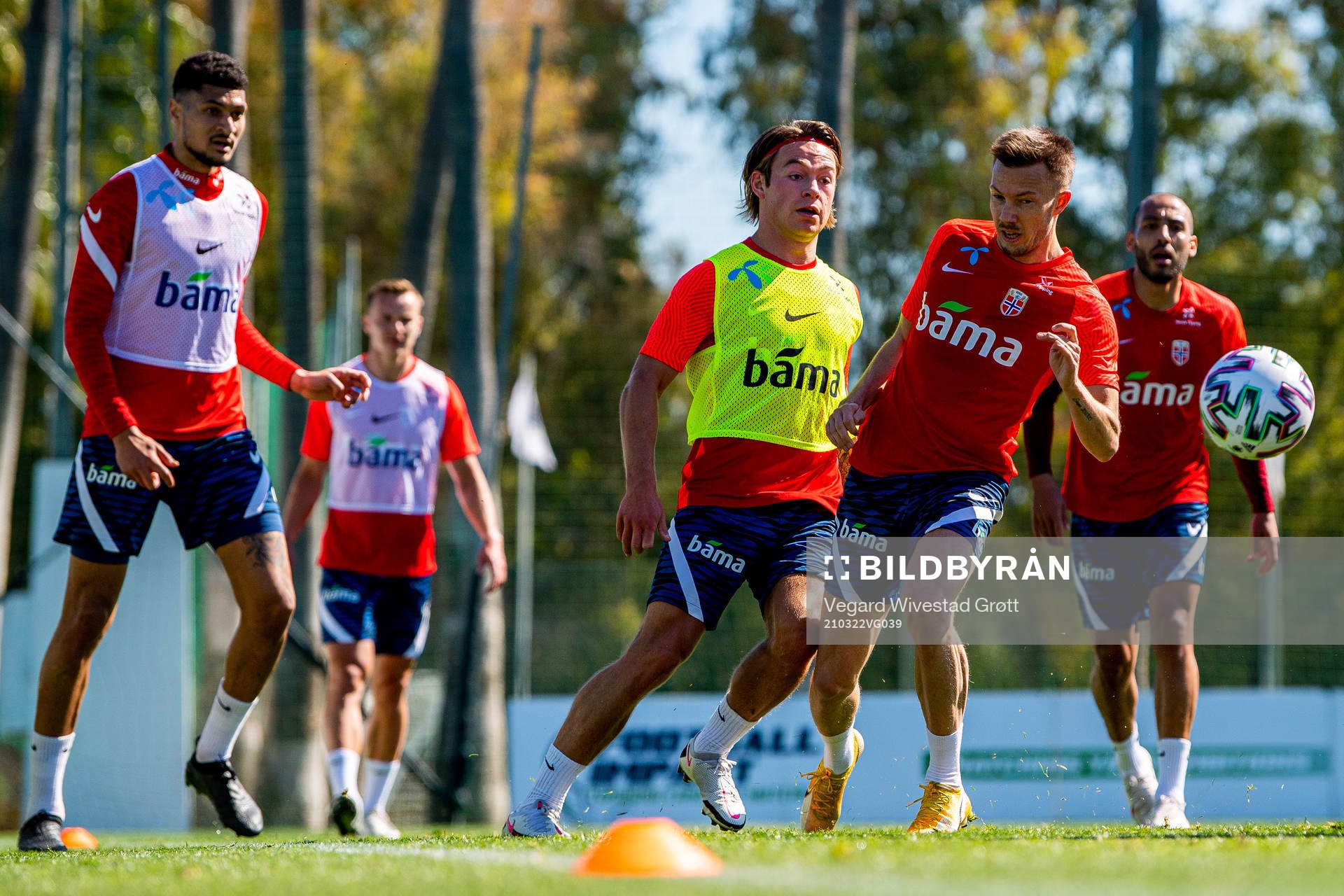 Patrick Berg and Martin Linnes of the Norwegian national