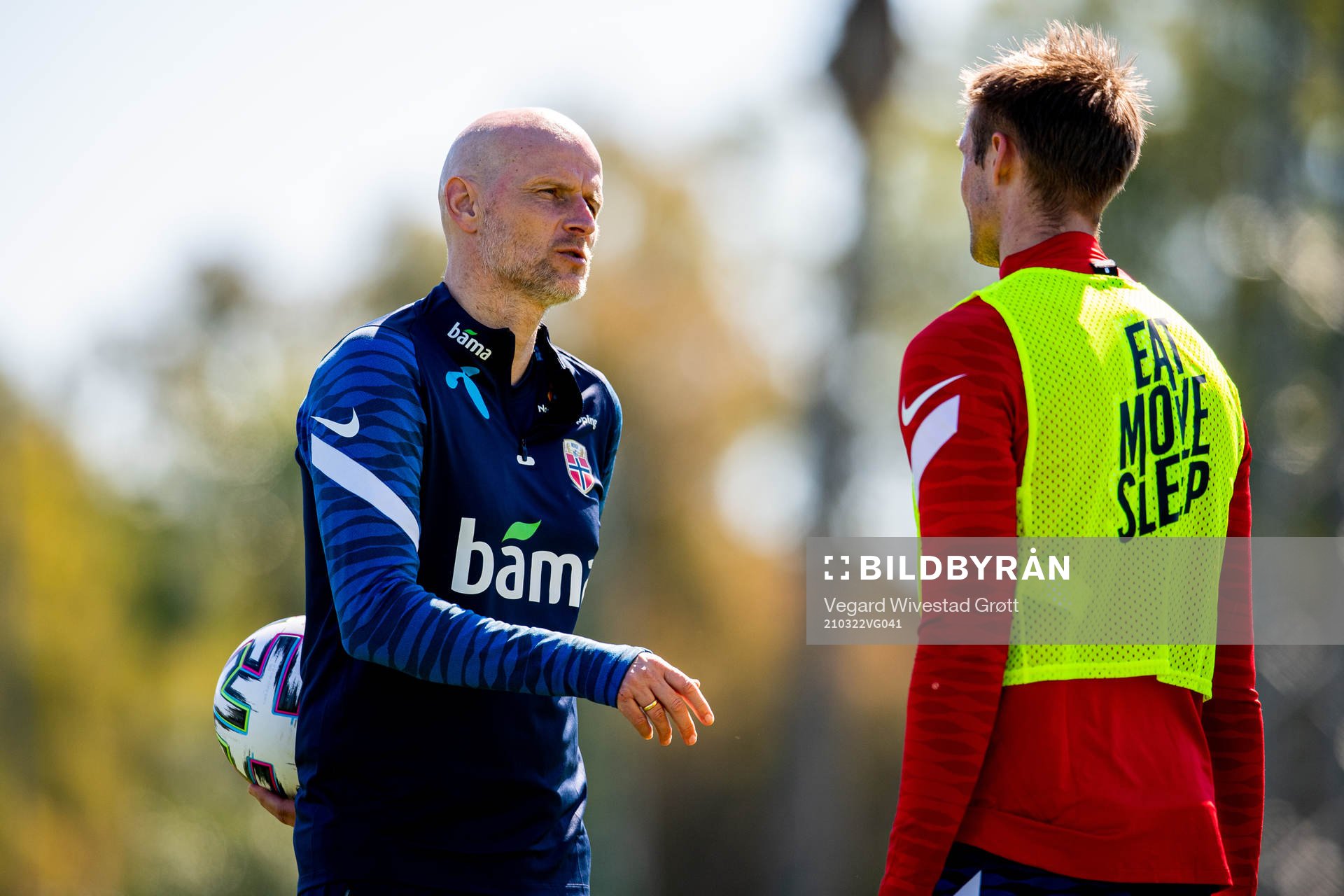 Ståle Solbakken, head coach of the Norwegian national