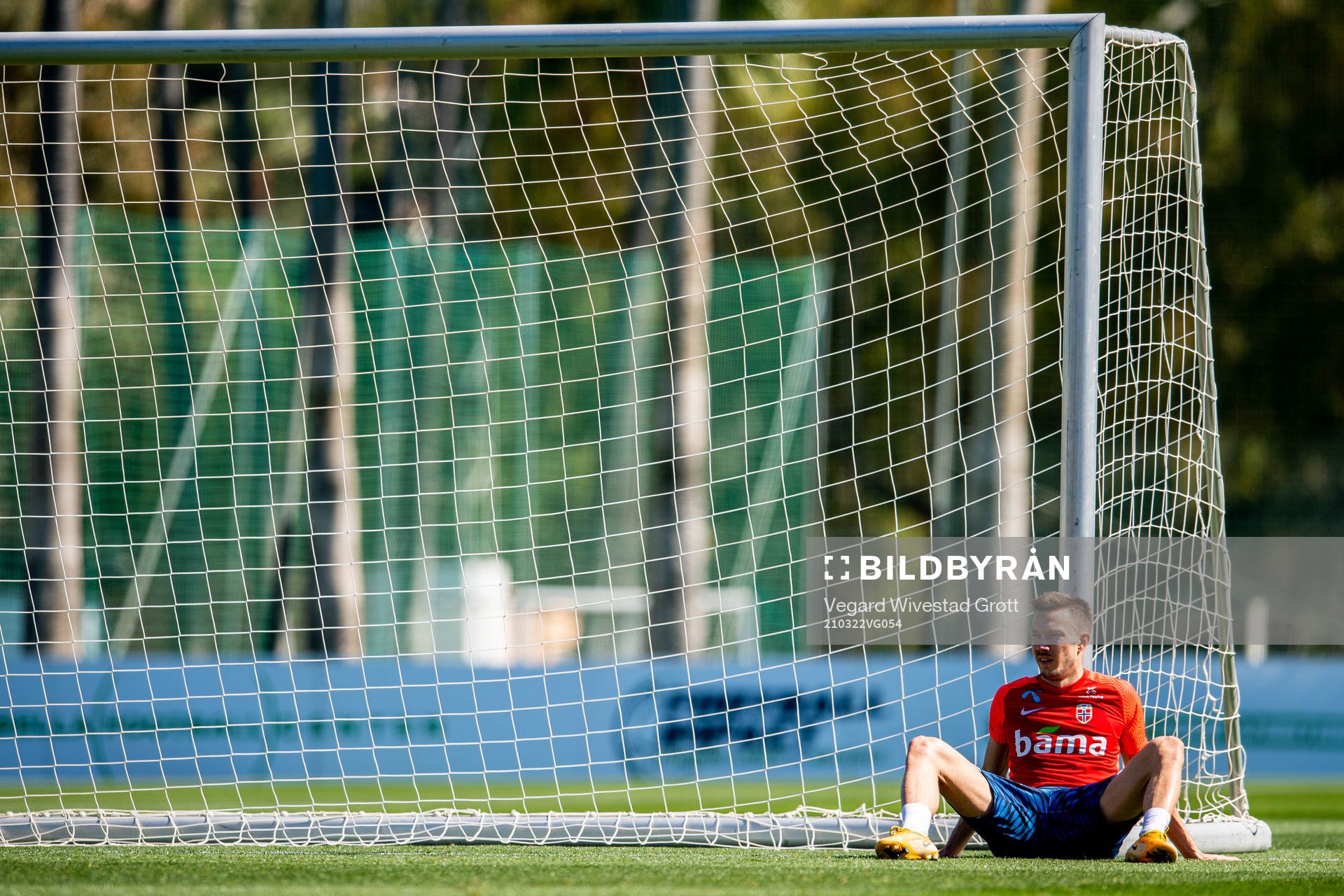 Martin Linnes of the Norwegian national football team