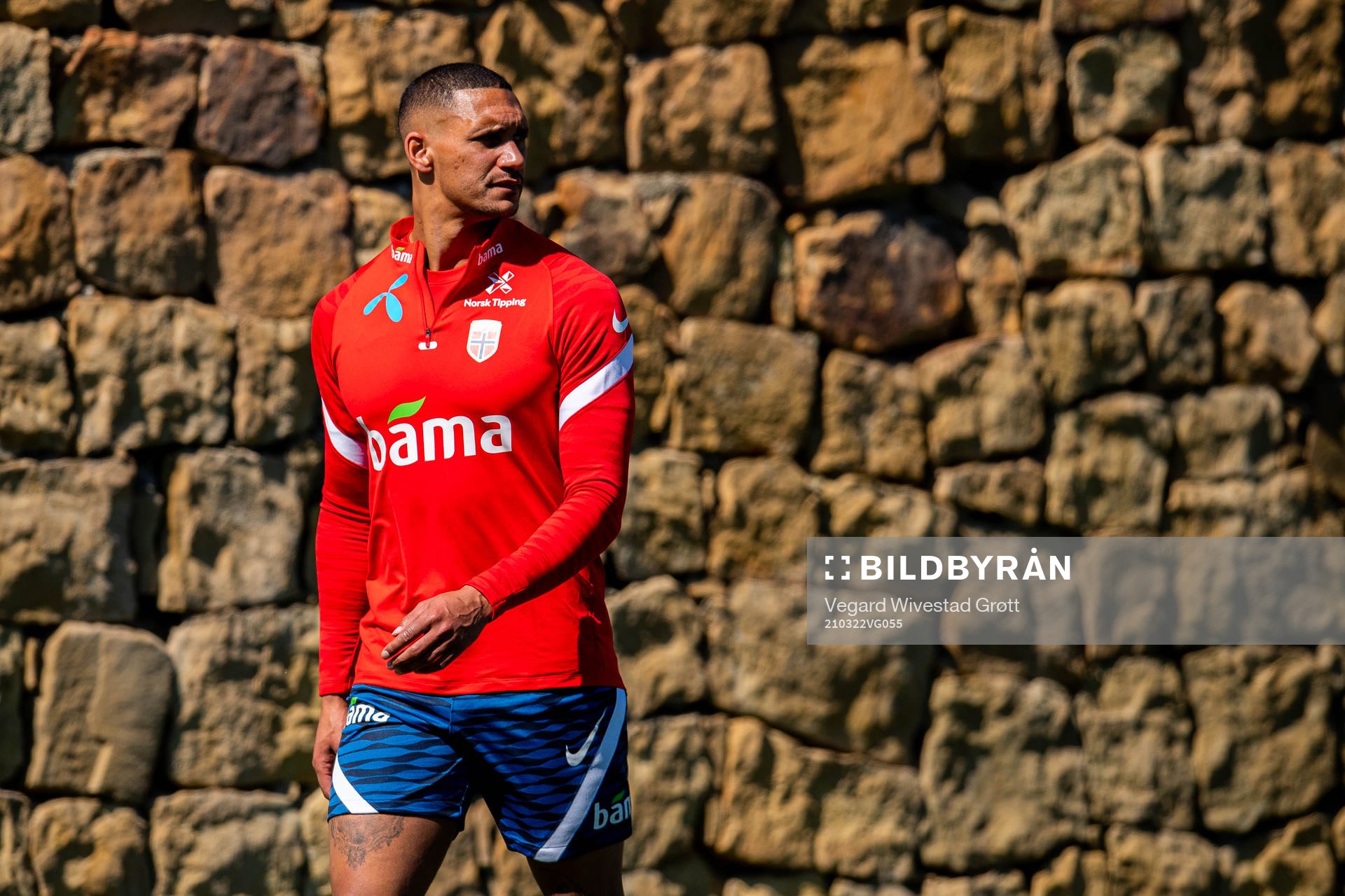 Ruben Gabrielsen of the Norwegian national football team