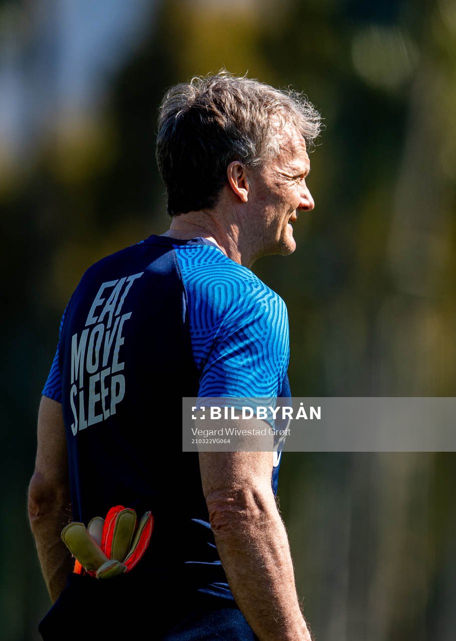 Frode Grodås, goalkeeper coach of the Norwegian national