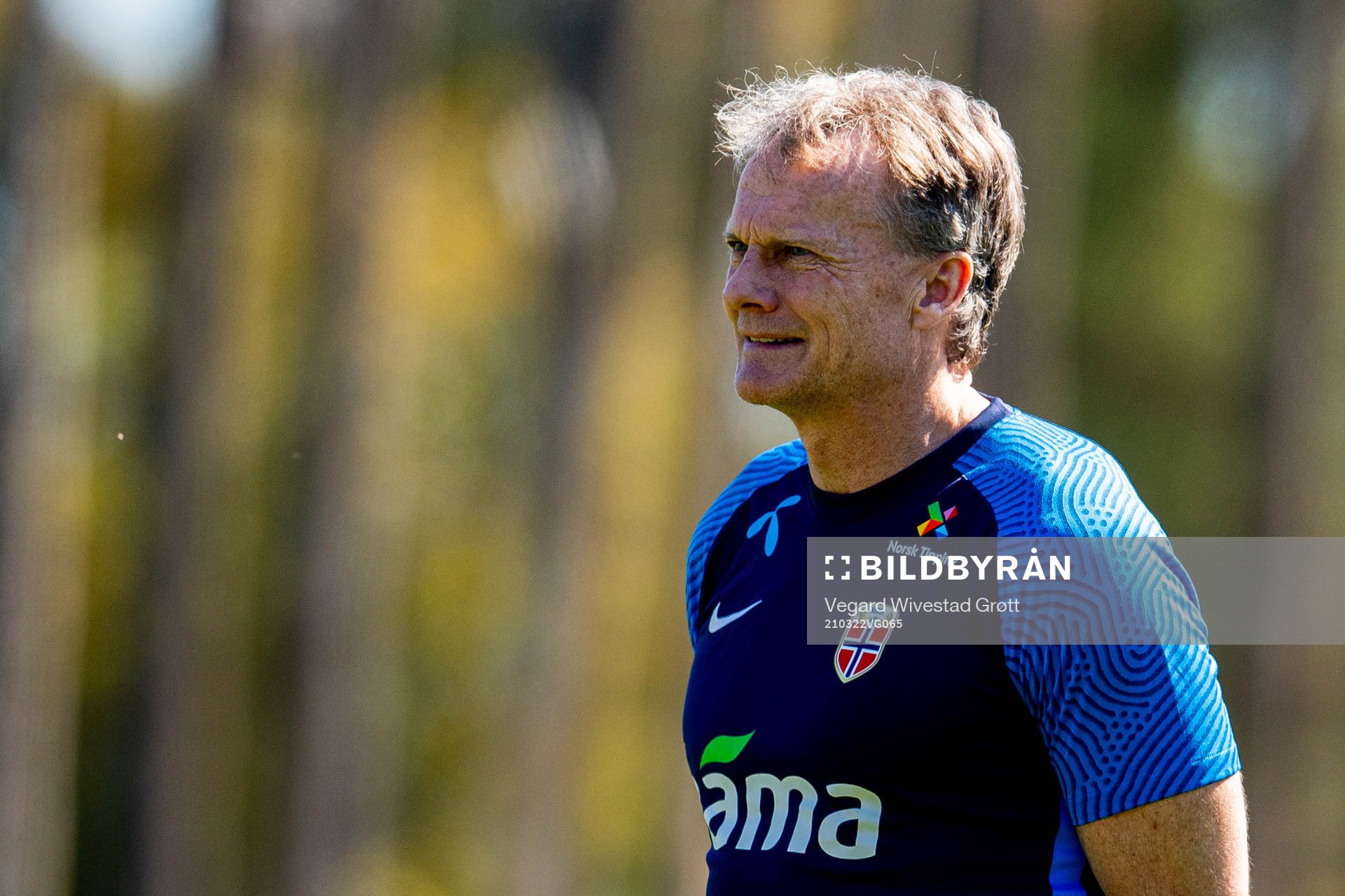 Frode Grodås, goalkeeper coach of the Norwegian national