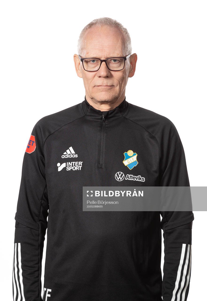 Östers lagledare Thomas Frisk poserar för ett porträtt den 23 mars 2021 i Växjö.