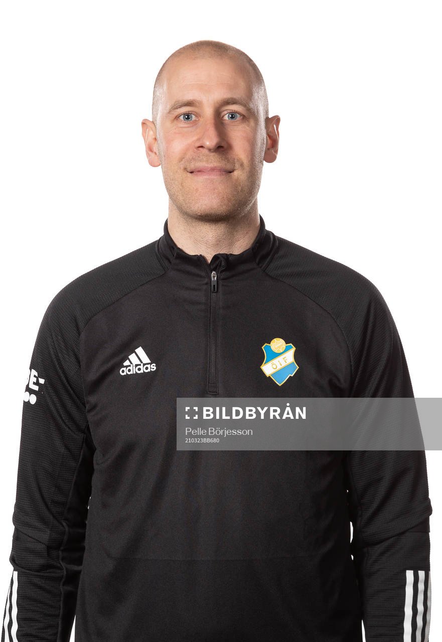Östers assisterande tränare Mario Vasilj poserar för ett porträtt den 23 mars 2021 i Växjö.