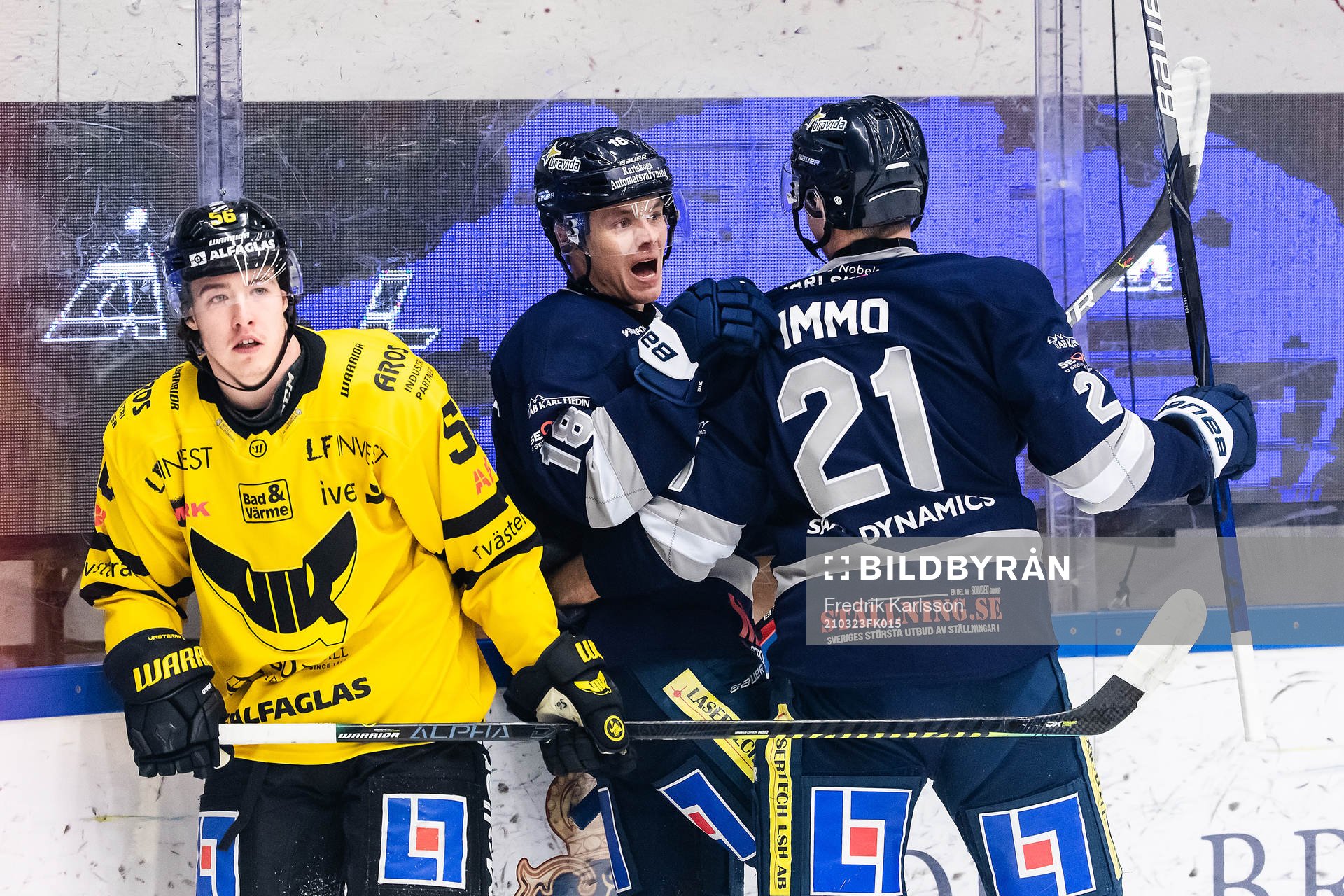 Västerås Alexander Lunsjö deppar medan Karlskogas Aleksi