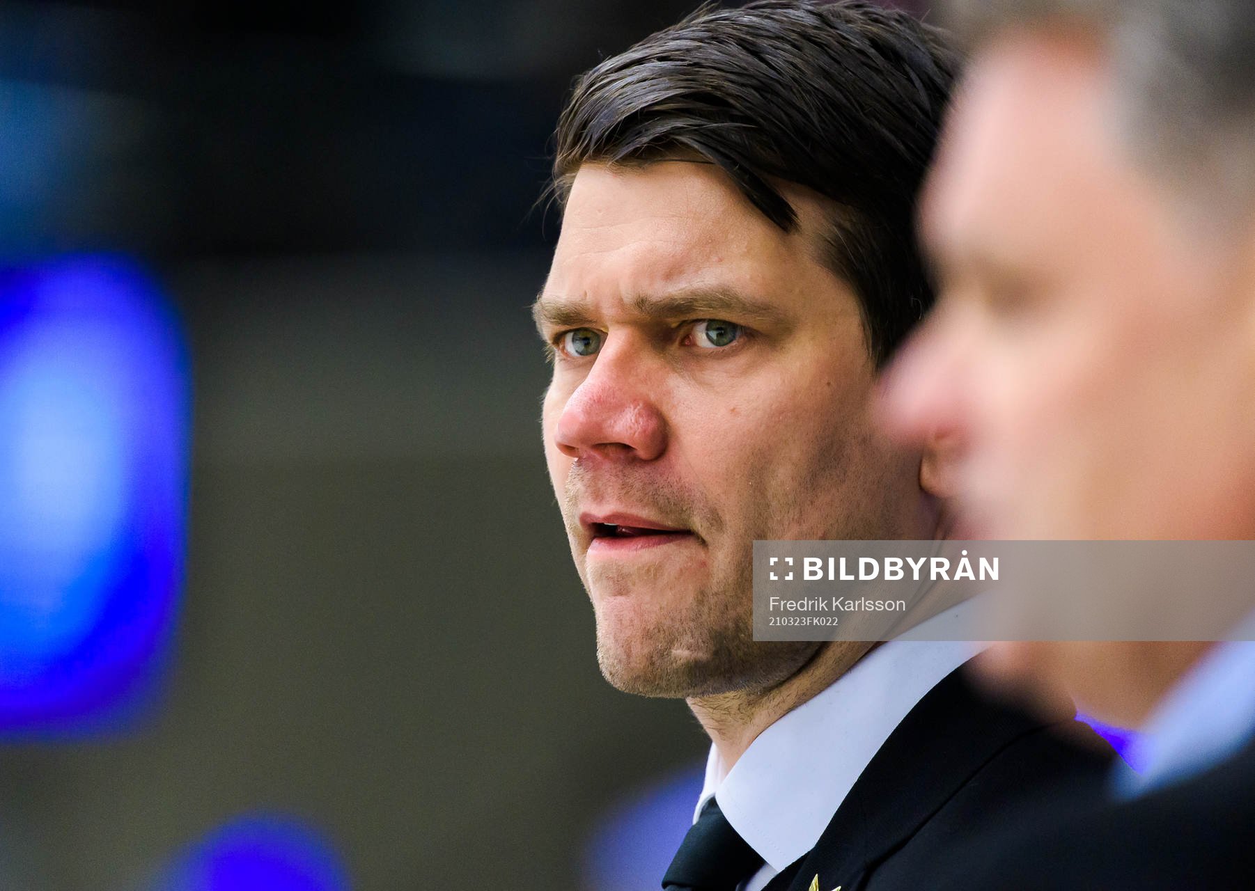 Västerås tränare Thomas Paananen deppar