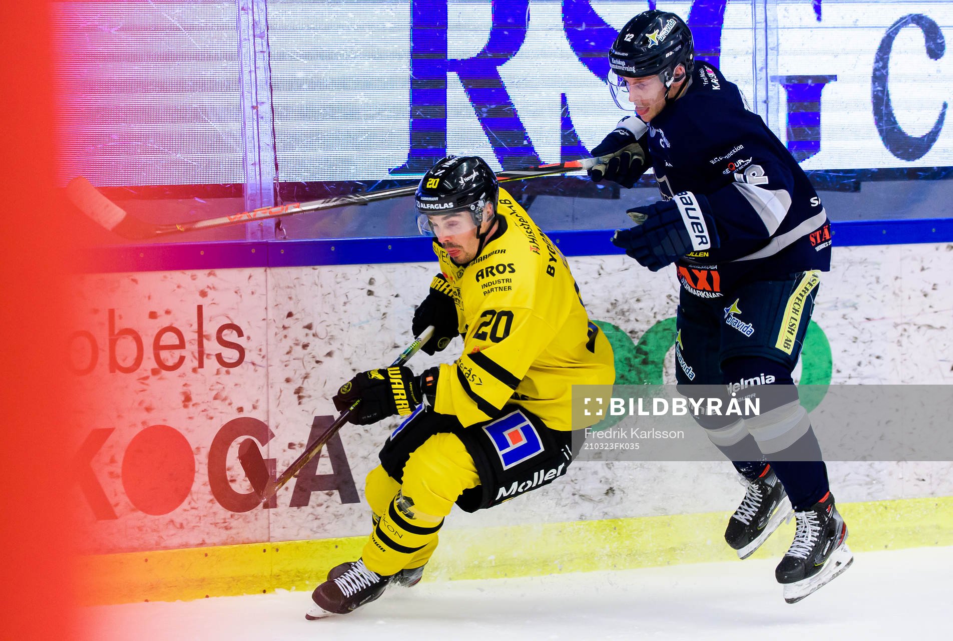 Västerås Henrik Hetta och Karlskogas Gustaf Thorell