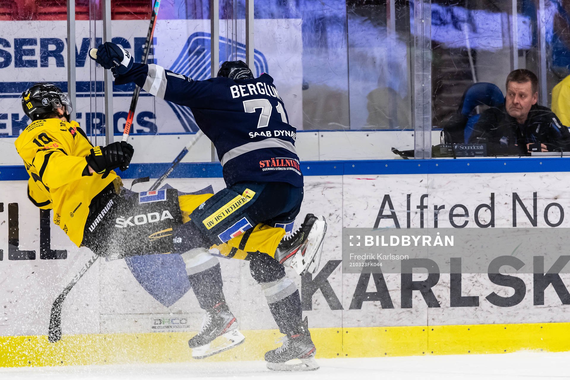 Västerås Jimmie Jansson Lorek och Karlskogas Carl Berglund