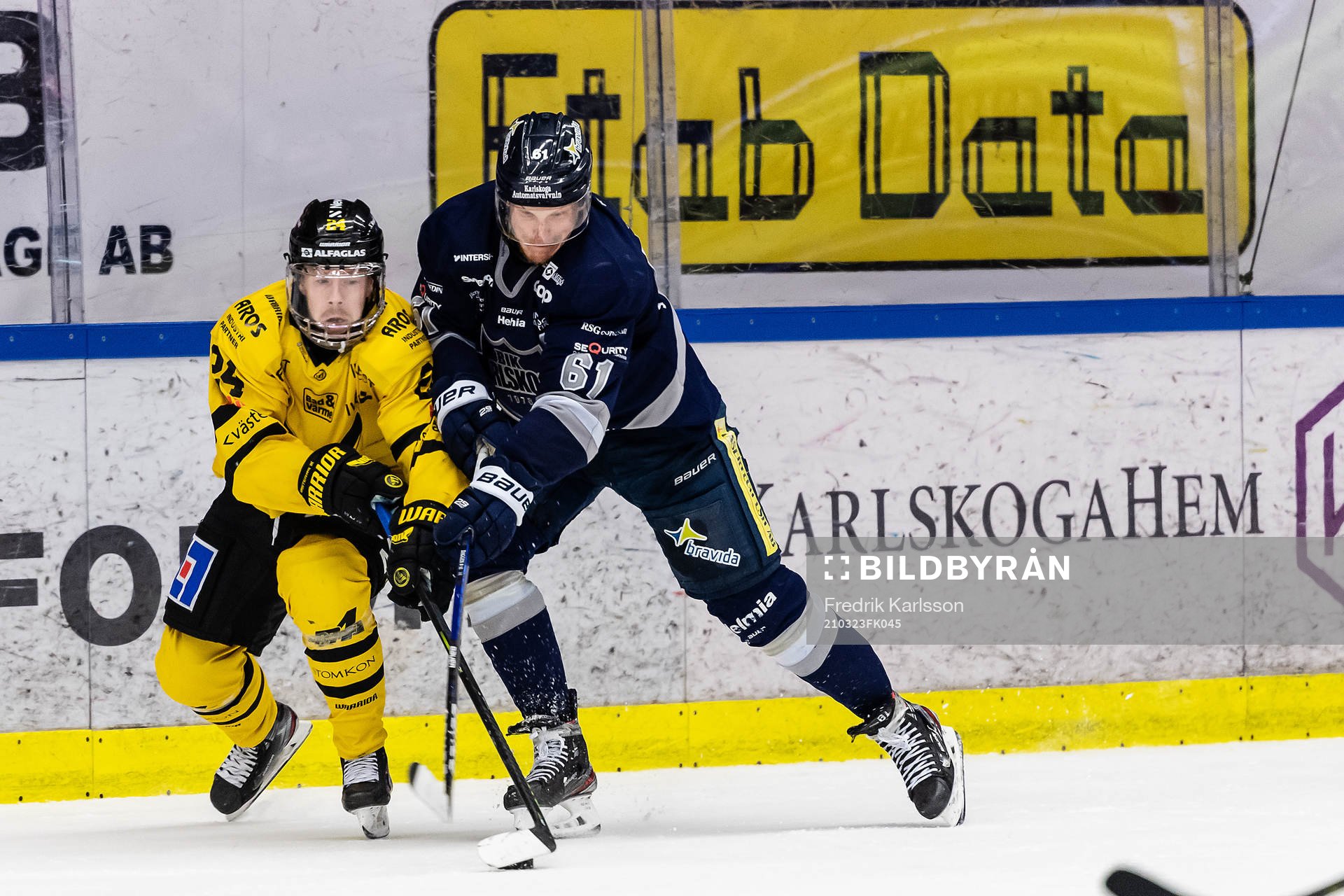Västerås Joakim Hillding och Karlskogas Mikael Eriksson