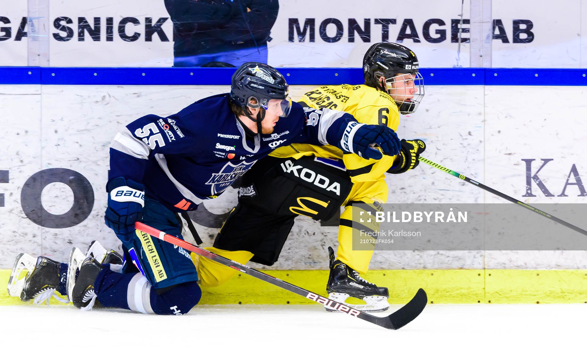 Karlskogas Arvid Aronsson och Västerås Gabriel Kangas