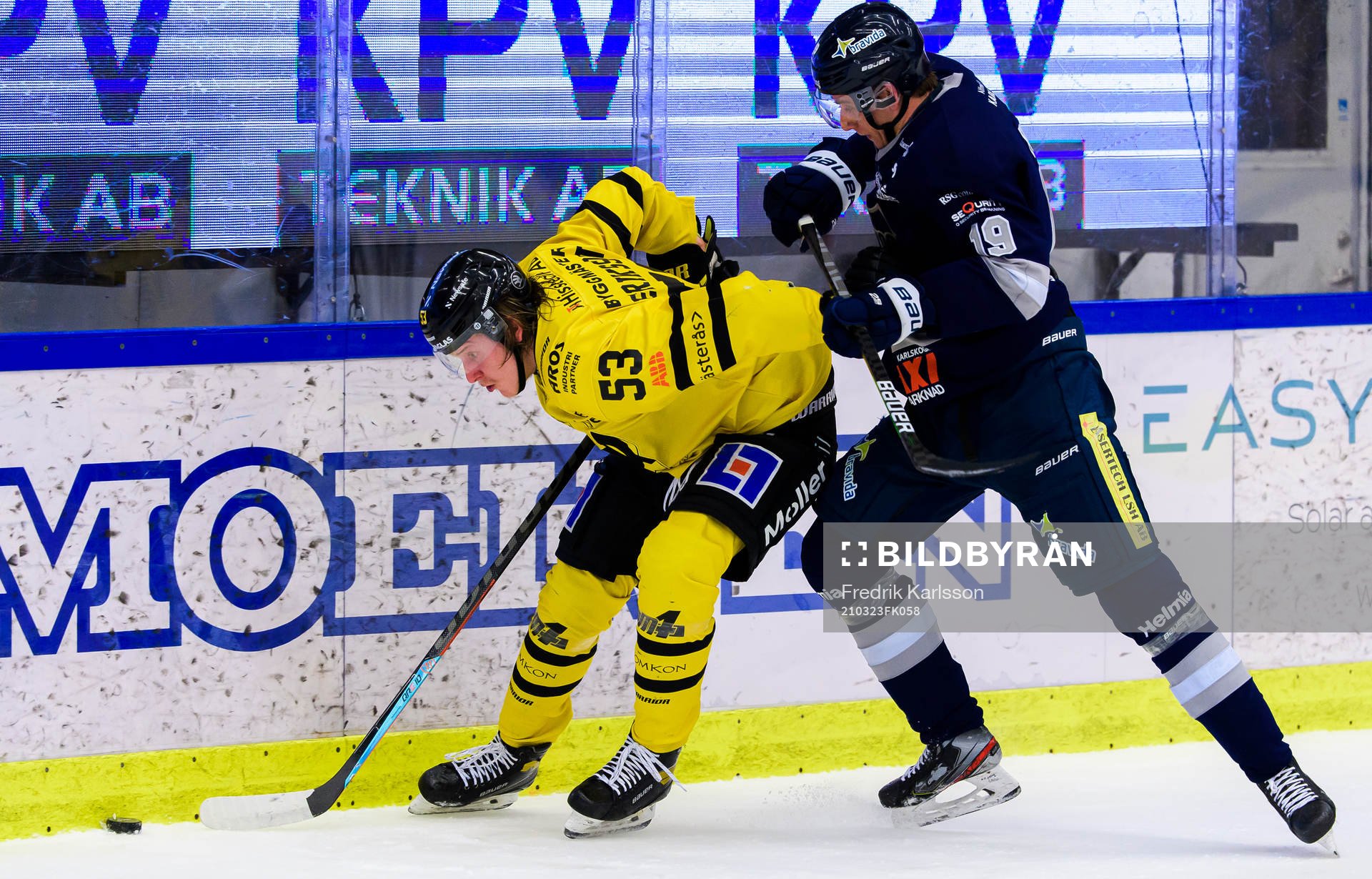Västerås Anthon Eriksson och Karlskogas Filip Roos