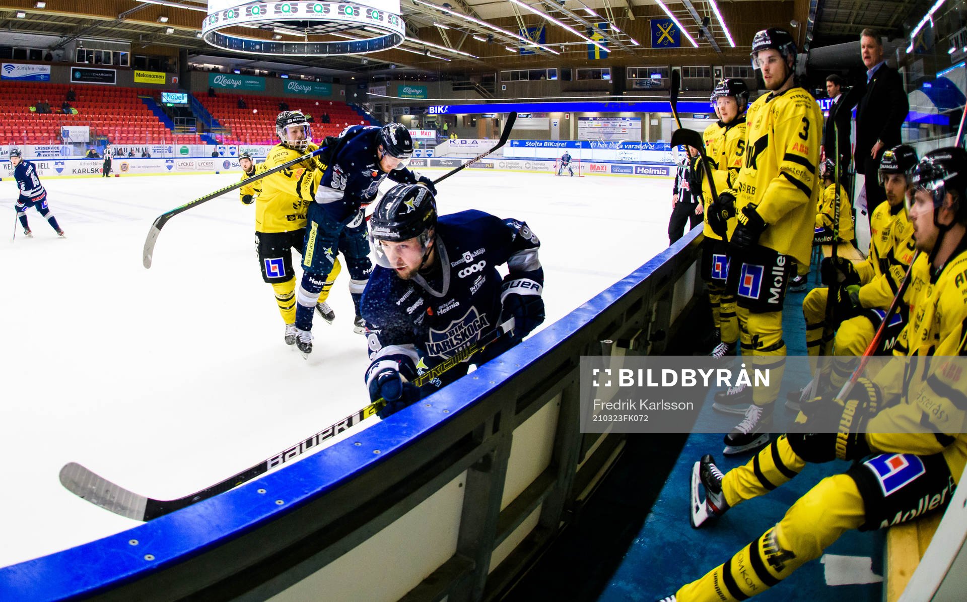 Västerås Joakim Hillding och Karlskogas Arvid Aronsson