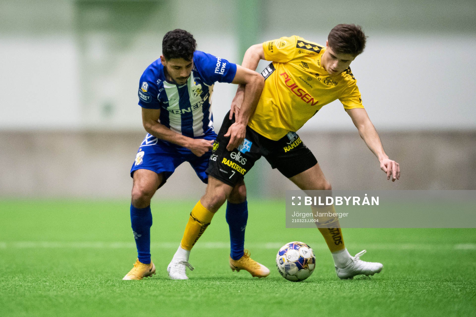Elfsborgs Besfort Zeneli och IFK Göteborgs Hosam Aiesh