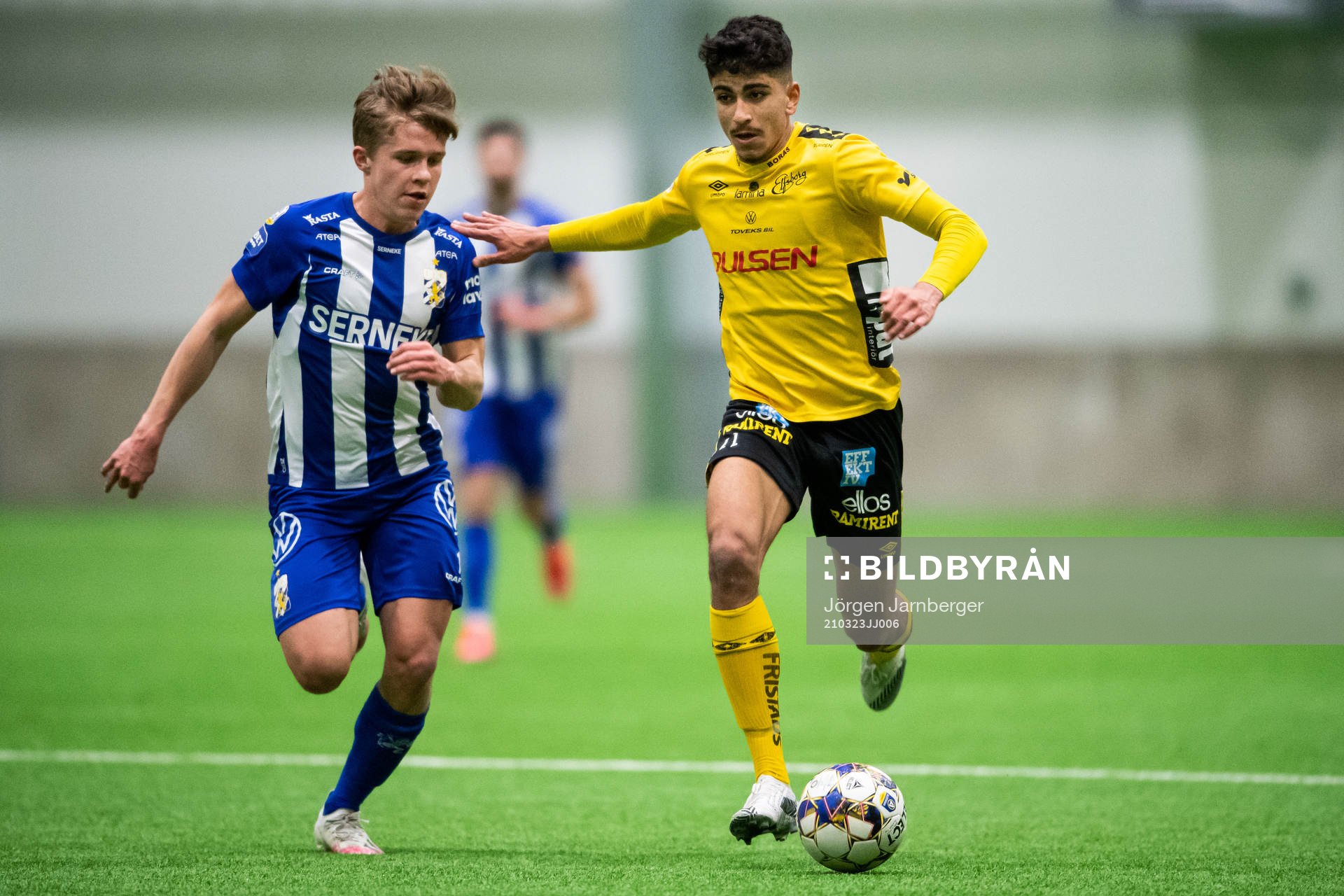 Elfsborgs Ahmed Qasem och IFK Göteborgs Isak Dahlqvist