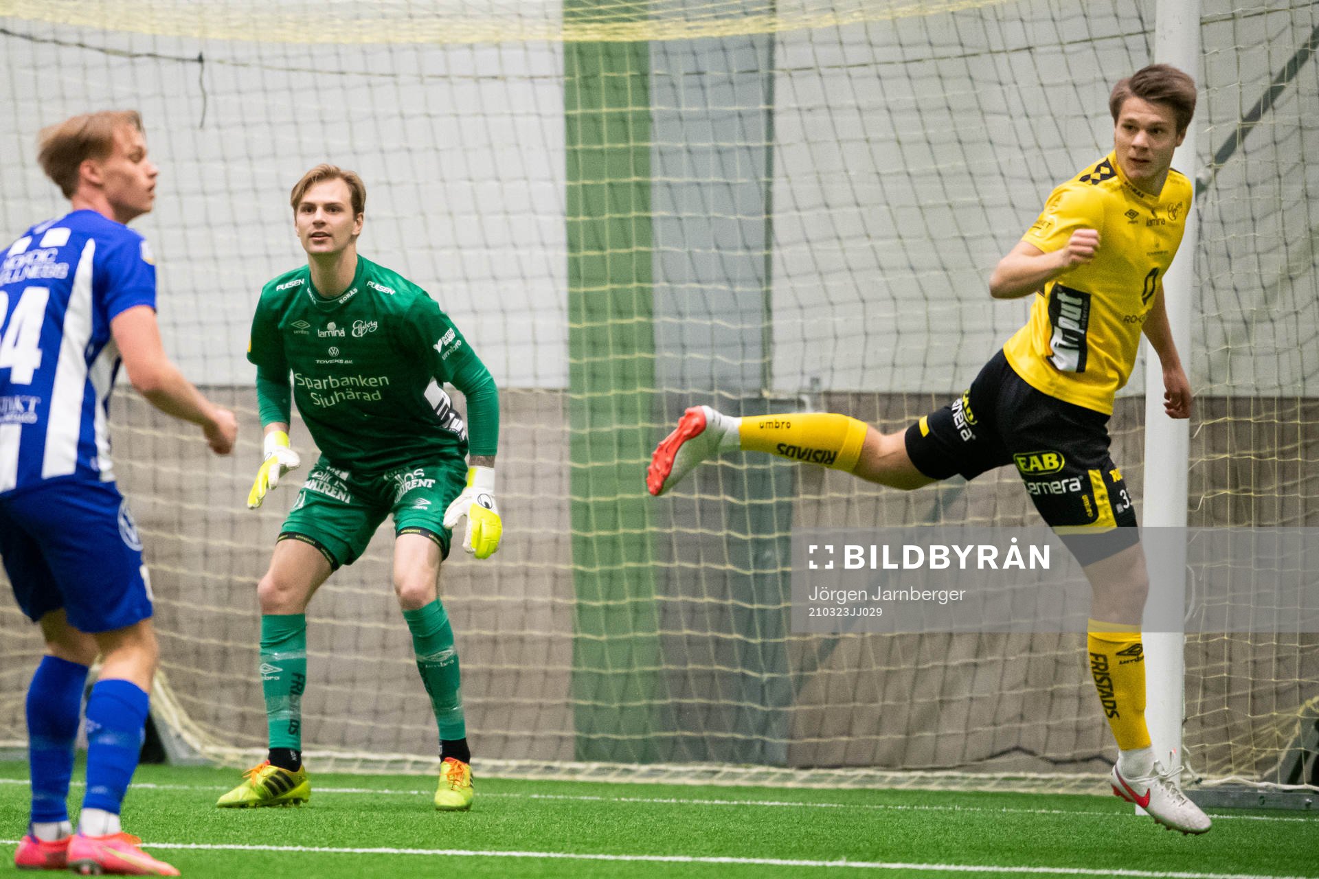 Elfsborgs Gustav Broman och målvakt Simon Andersson