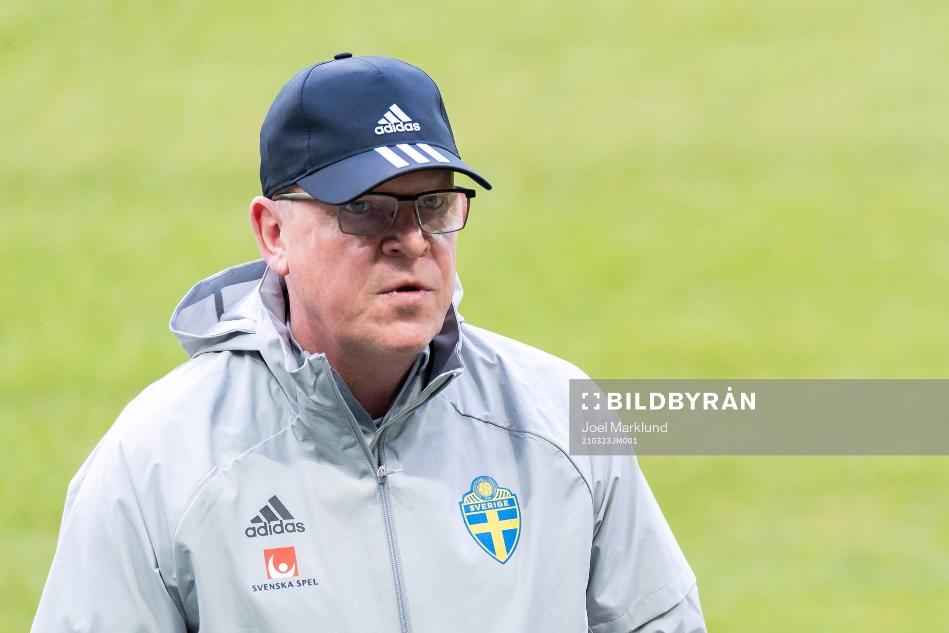 Janne Andersson, head coach of the Swedish national