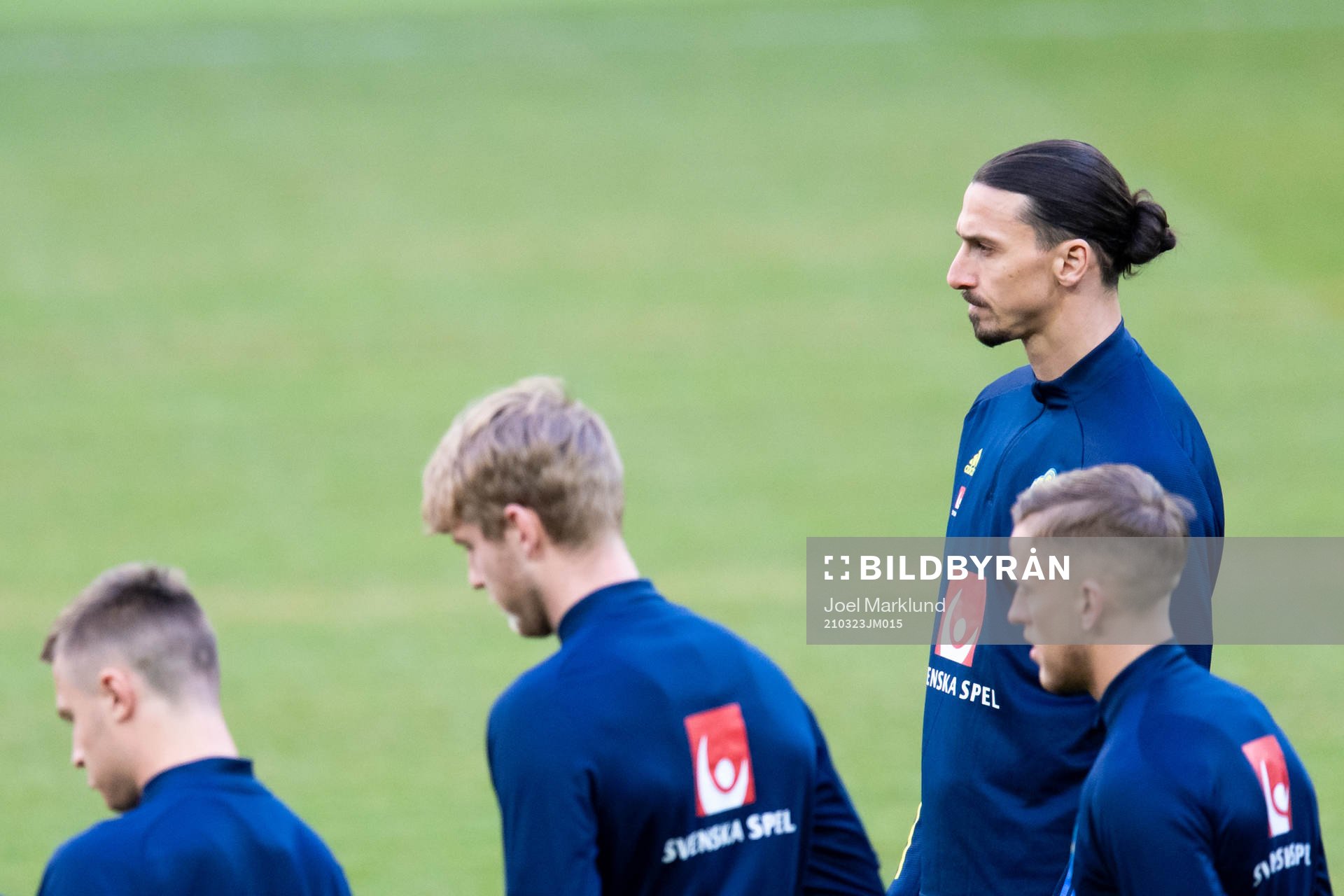 Zlatan Ibrahimovic of the Swedish national football team