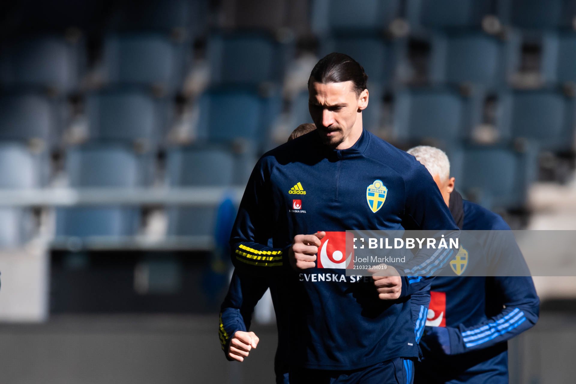Zlatan Ibrahimovic of the Swedish national football team
