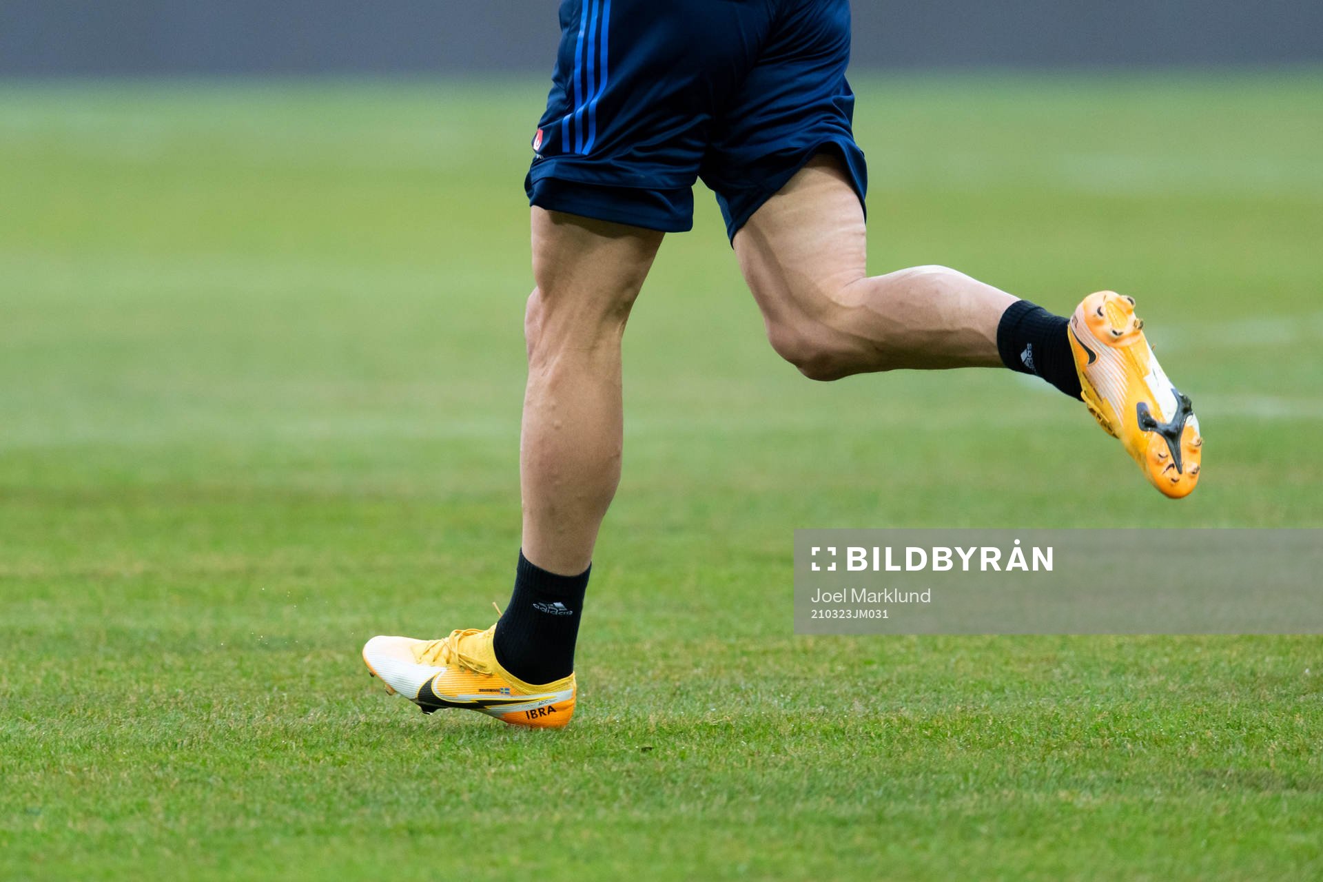 Zlatan Ibrahimovic of the Swedish national football team