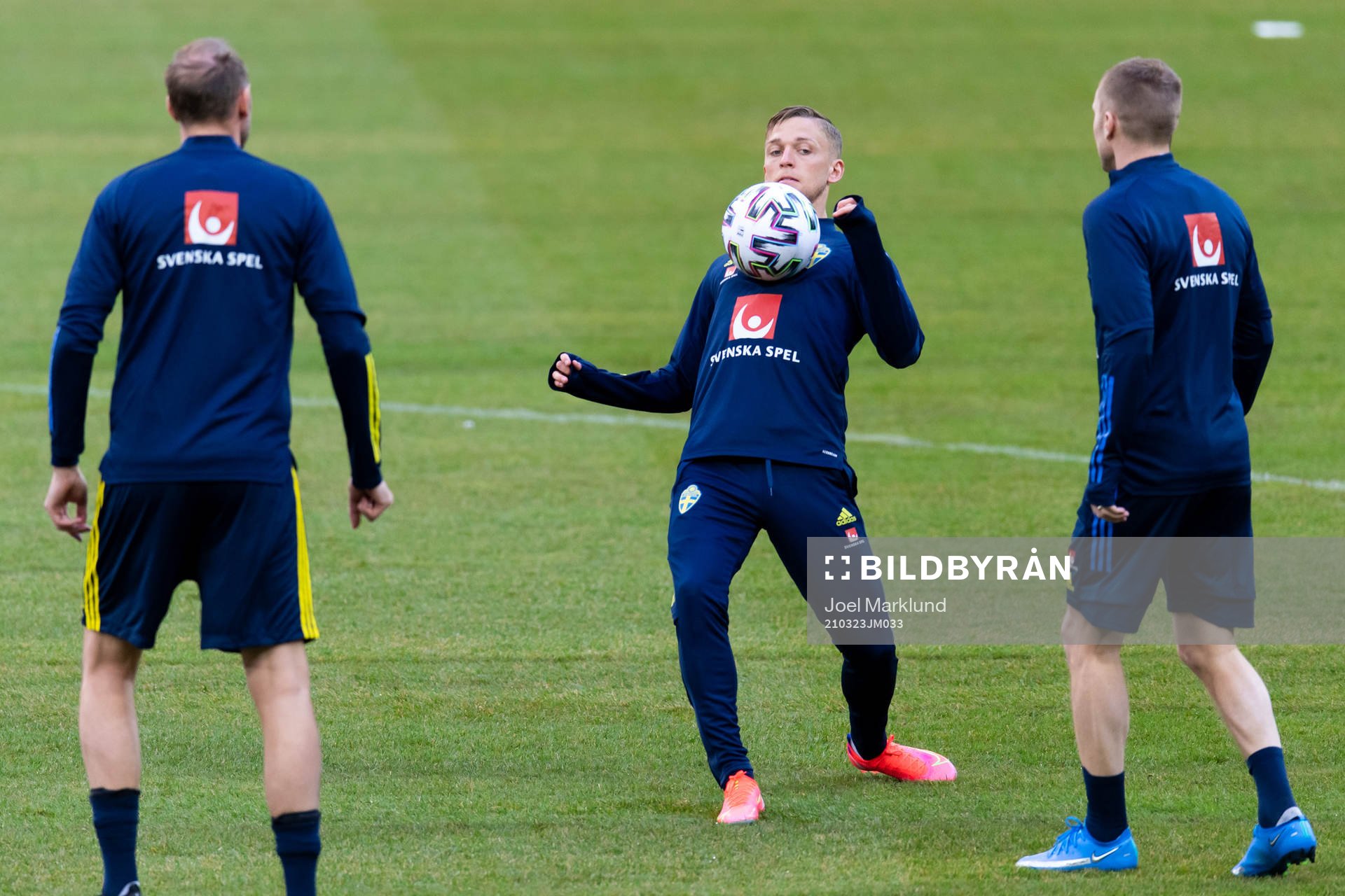 Jesper Karlsson of the Swedish national football team