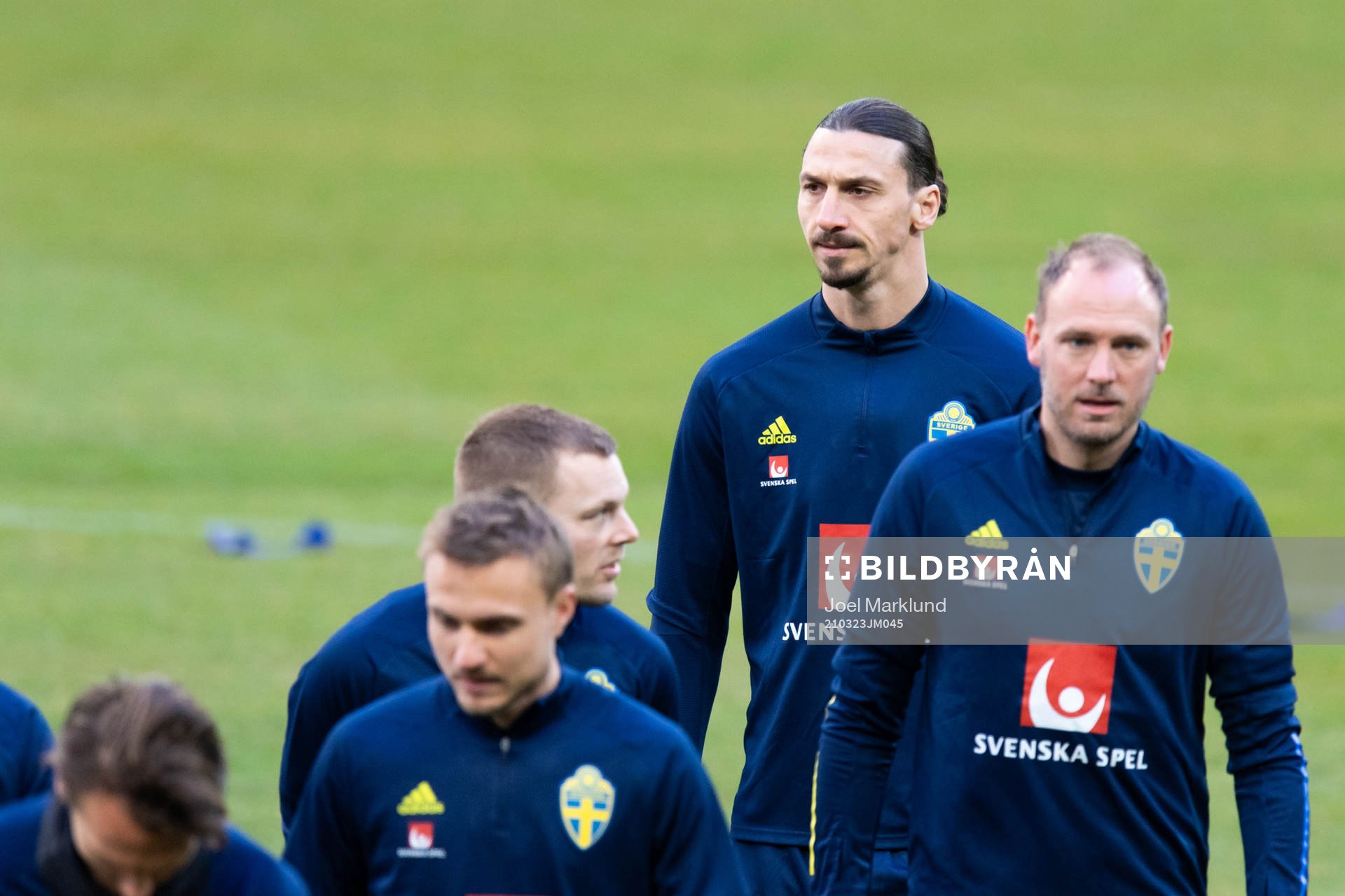 Zlatan Ibrahimovic of the Swedish national football team