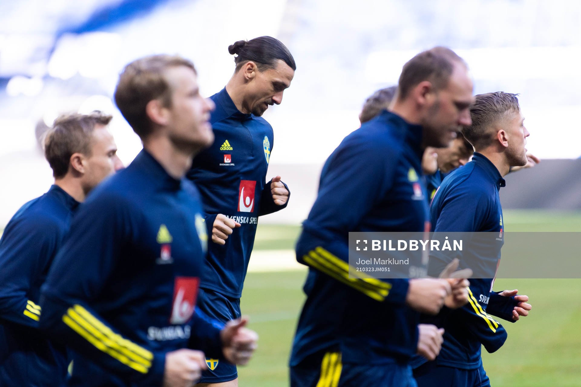 Zlatan Ibrahimovic of the Swedish national football team