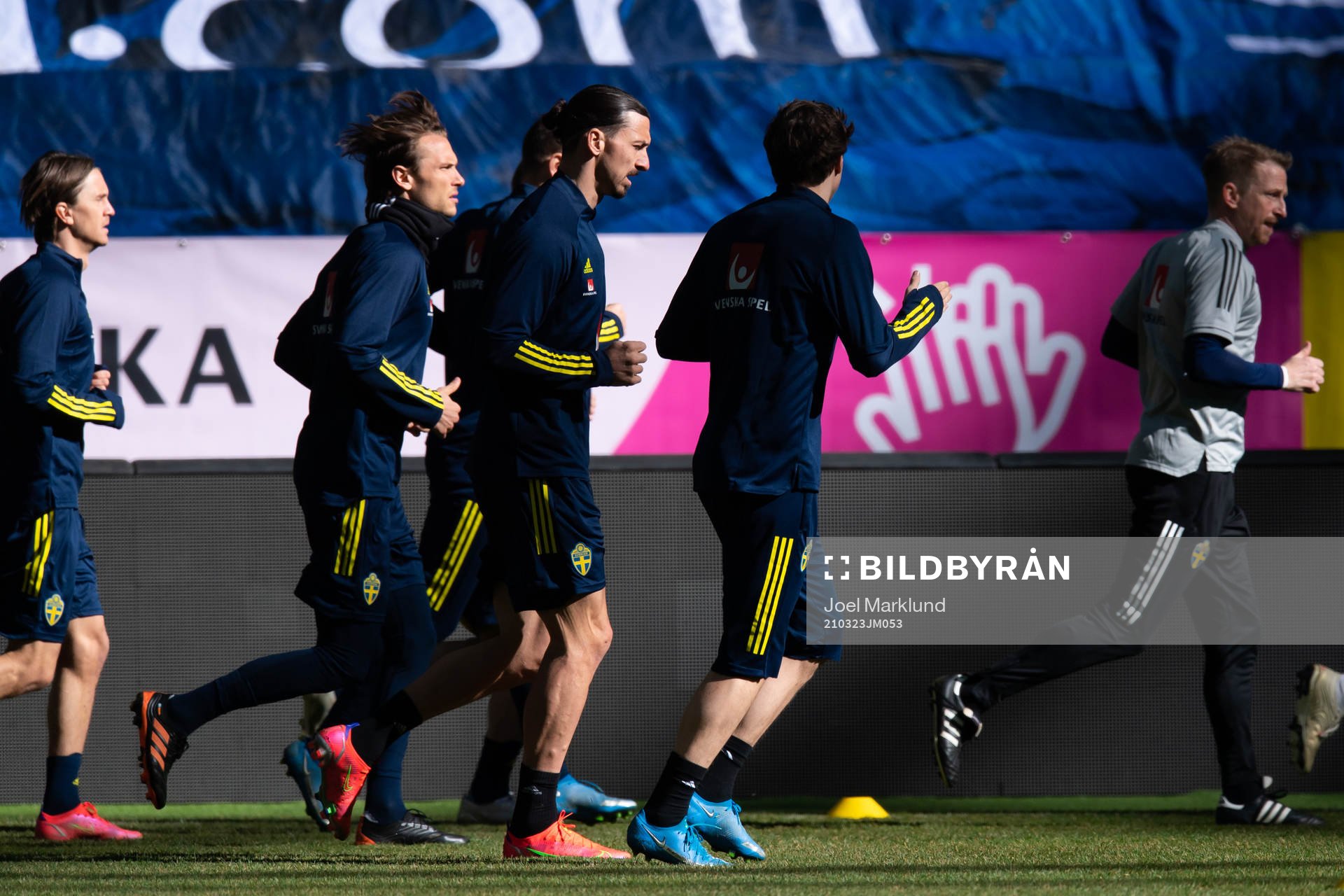 Zlatan Ibrahimovic of the Swedish national football team