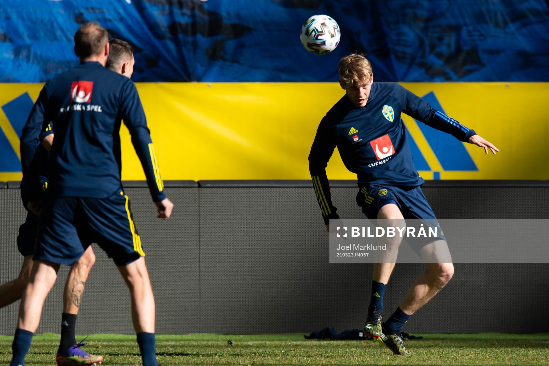 Filip Helander of the Swedish national football team