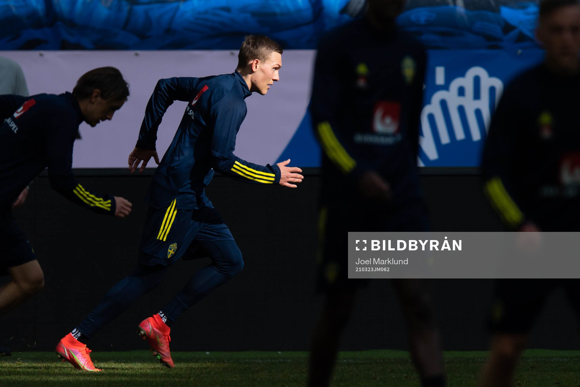 Ludwig Augustinsson of the Swedish national football team