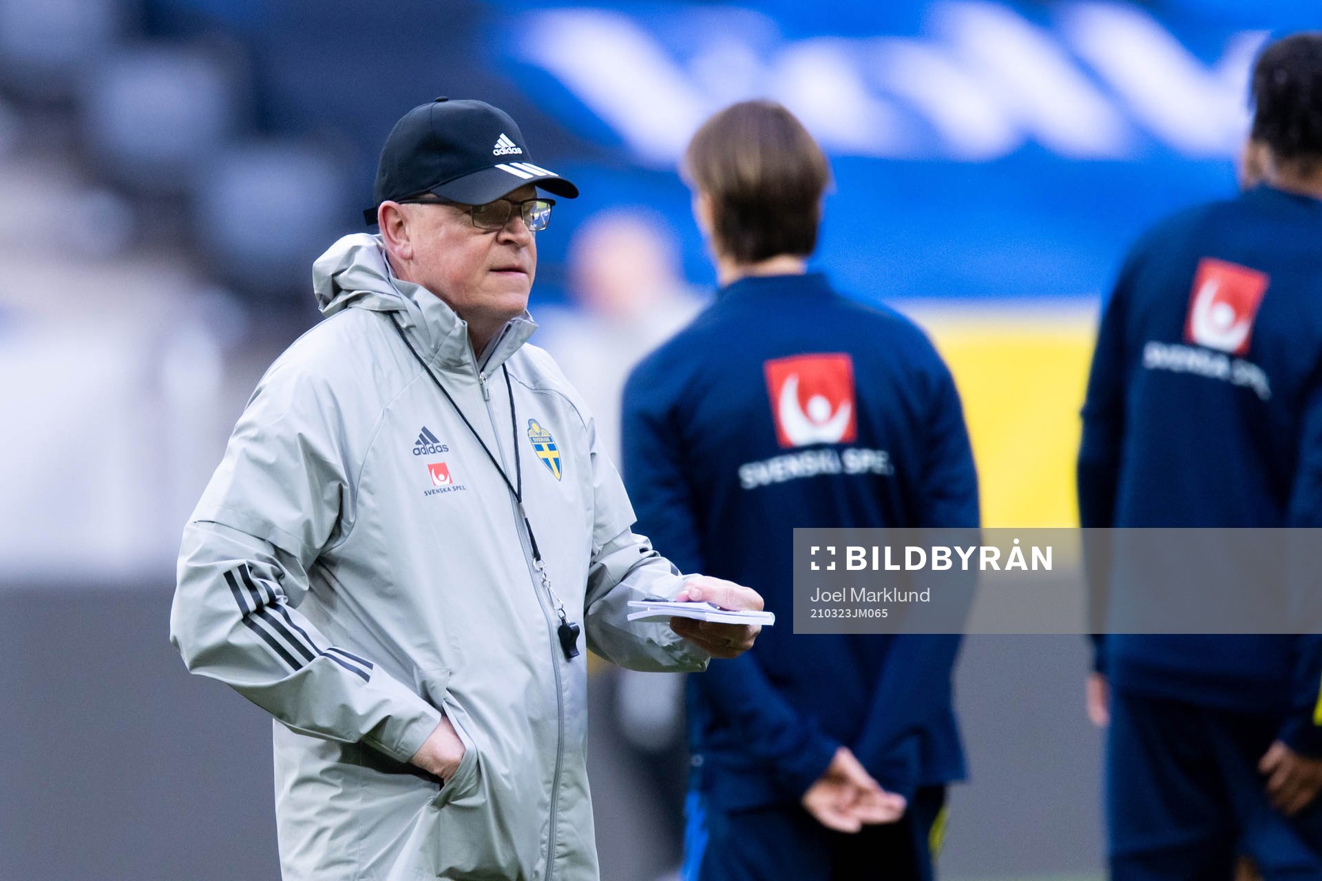 Head coach Janne Andersson of the Swedish national football
