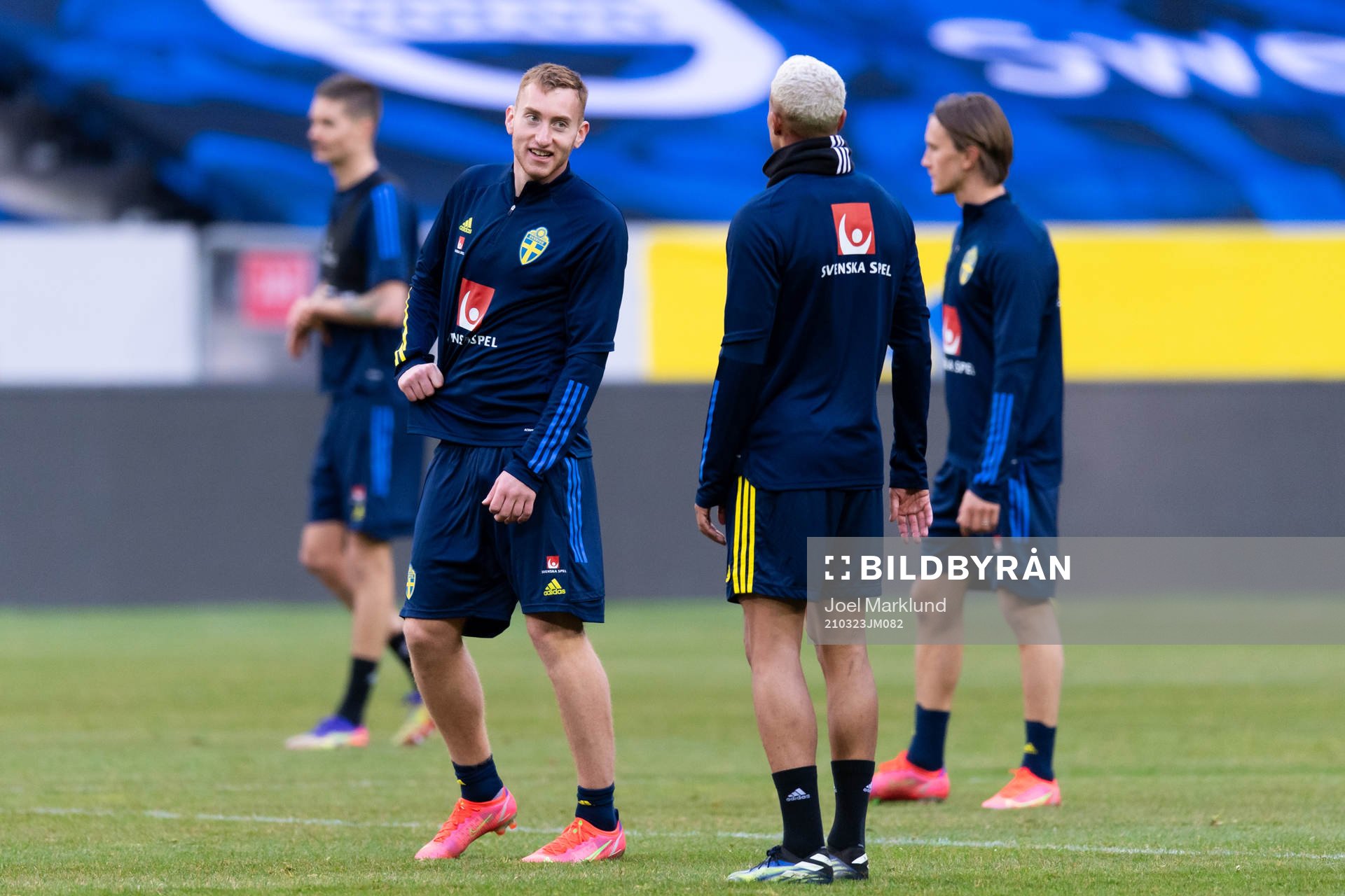 Dejan Kulusevski of the Swedish national football team