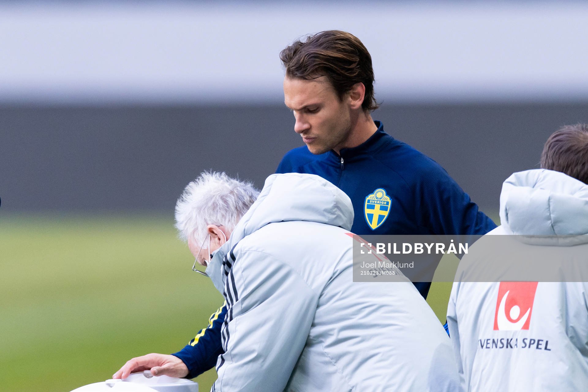 Albin Ekdal of the Swedish national football team