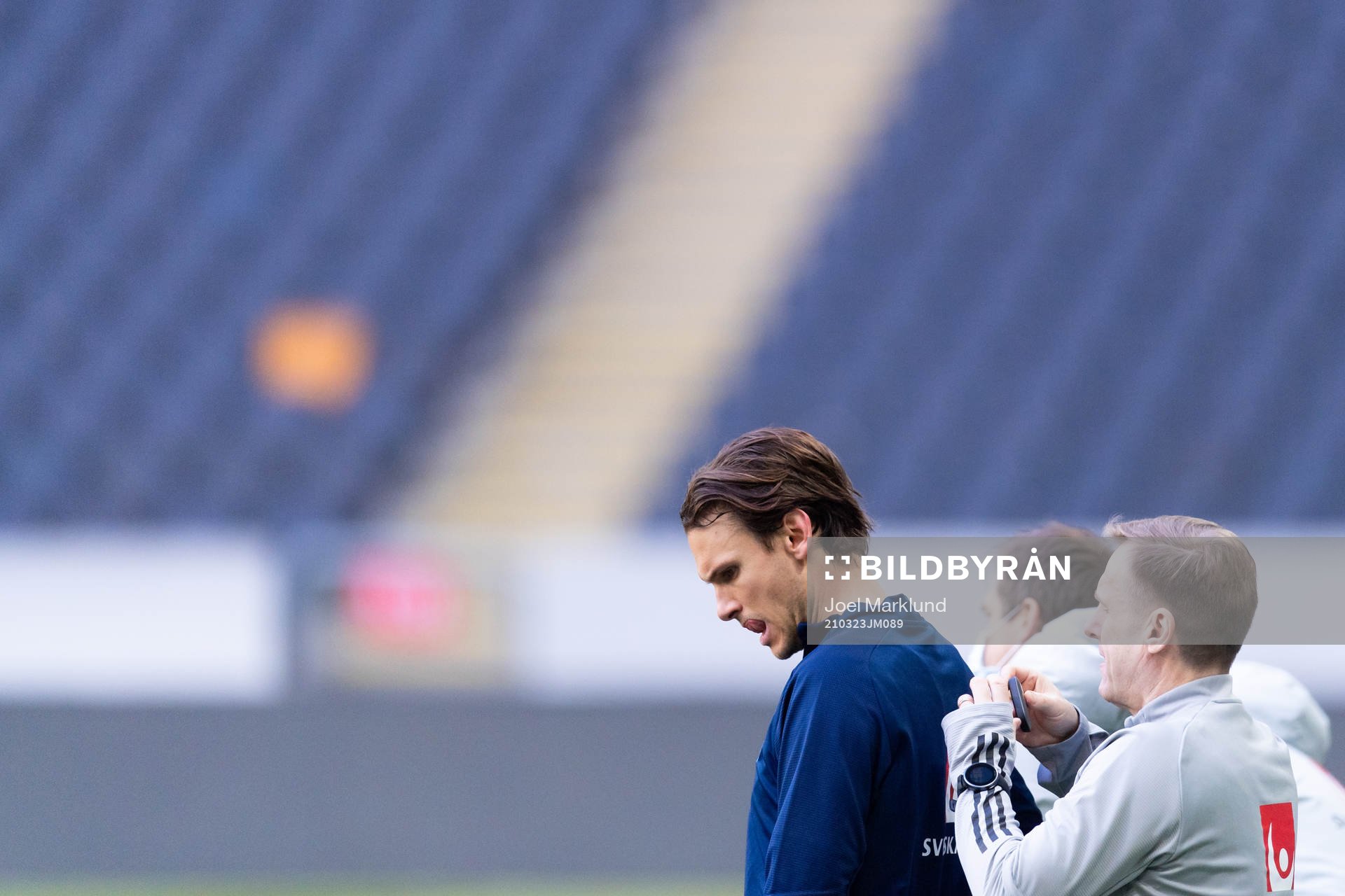 Albin Ekdal of the Swedish national football team