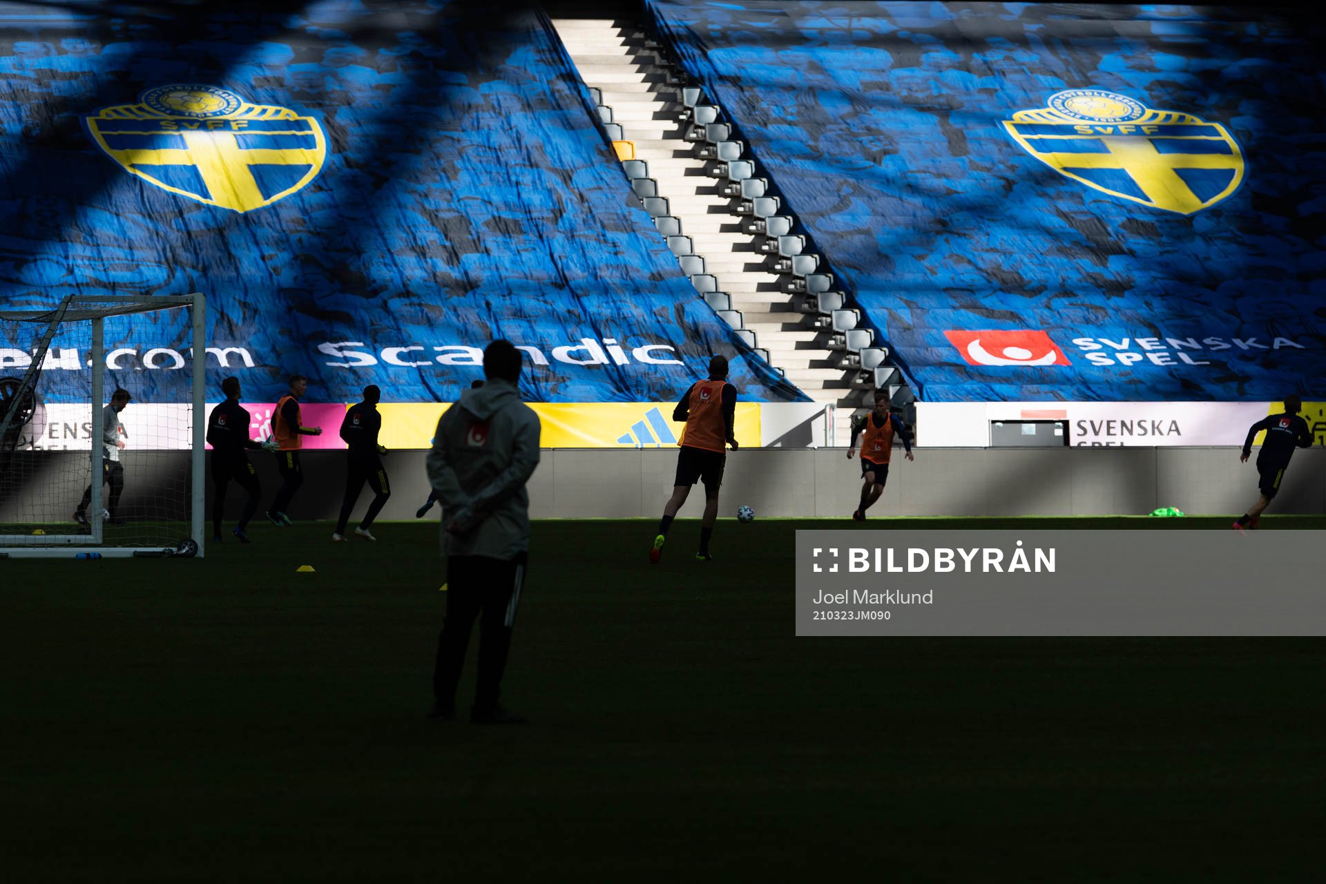 General view of the pitch