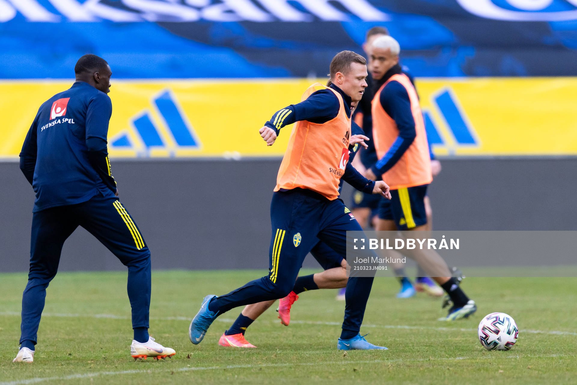 Viktor Claesson of the Swedish national football team