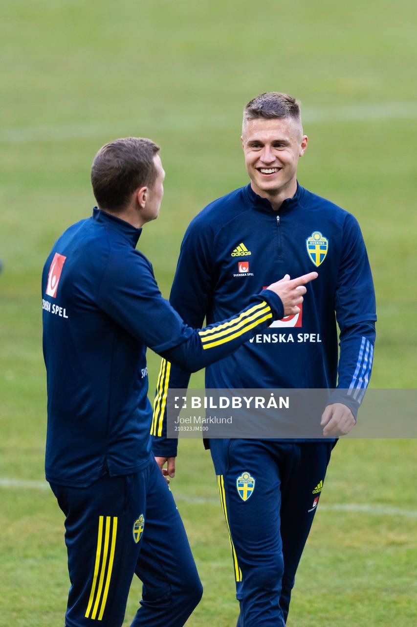 Mattias Svensberg of the Swedish national football team