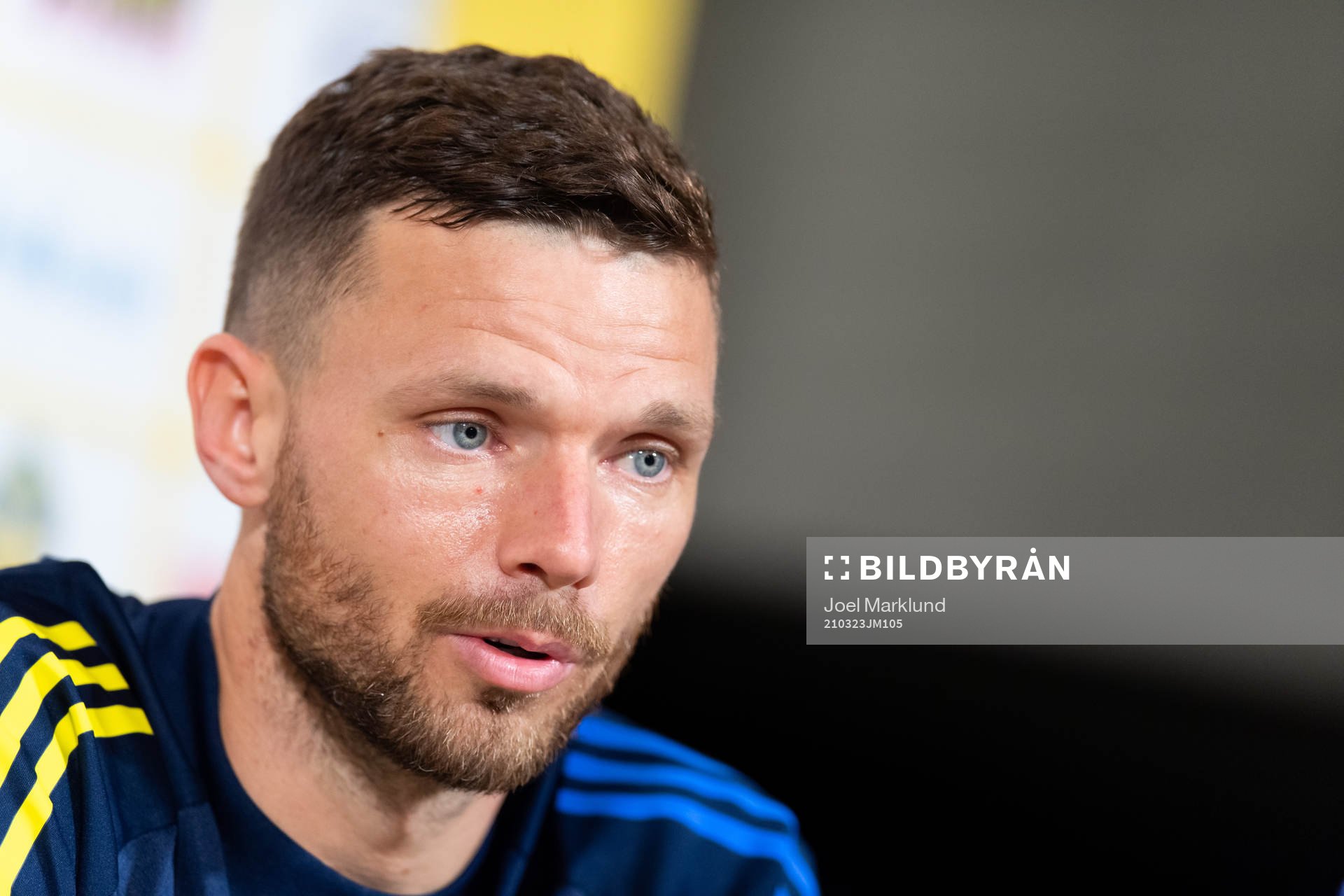 Marcus Berg of the Swedish national football team