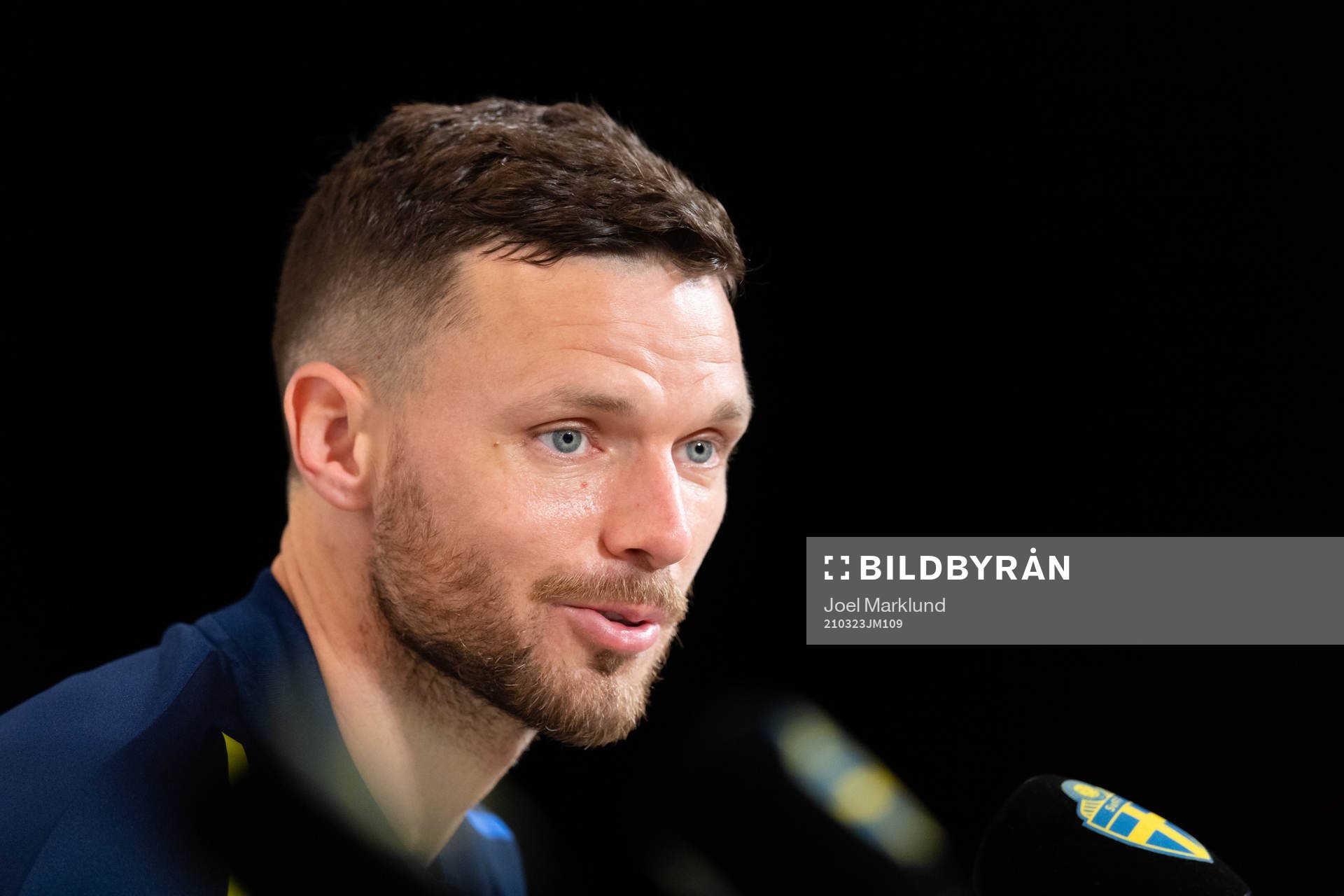 Marcus Berg of the Swedish national football team