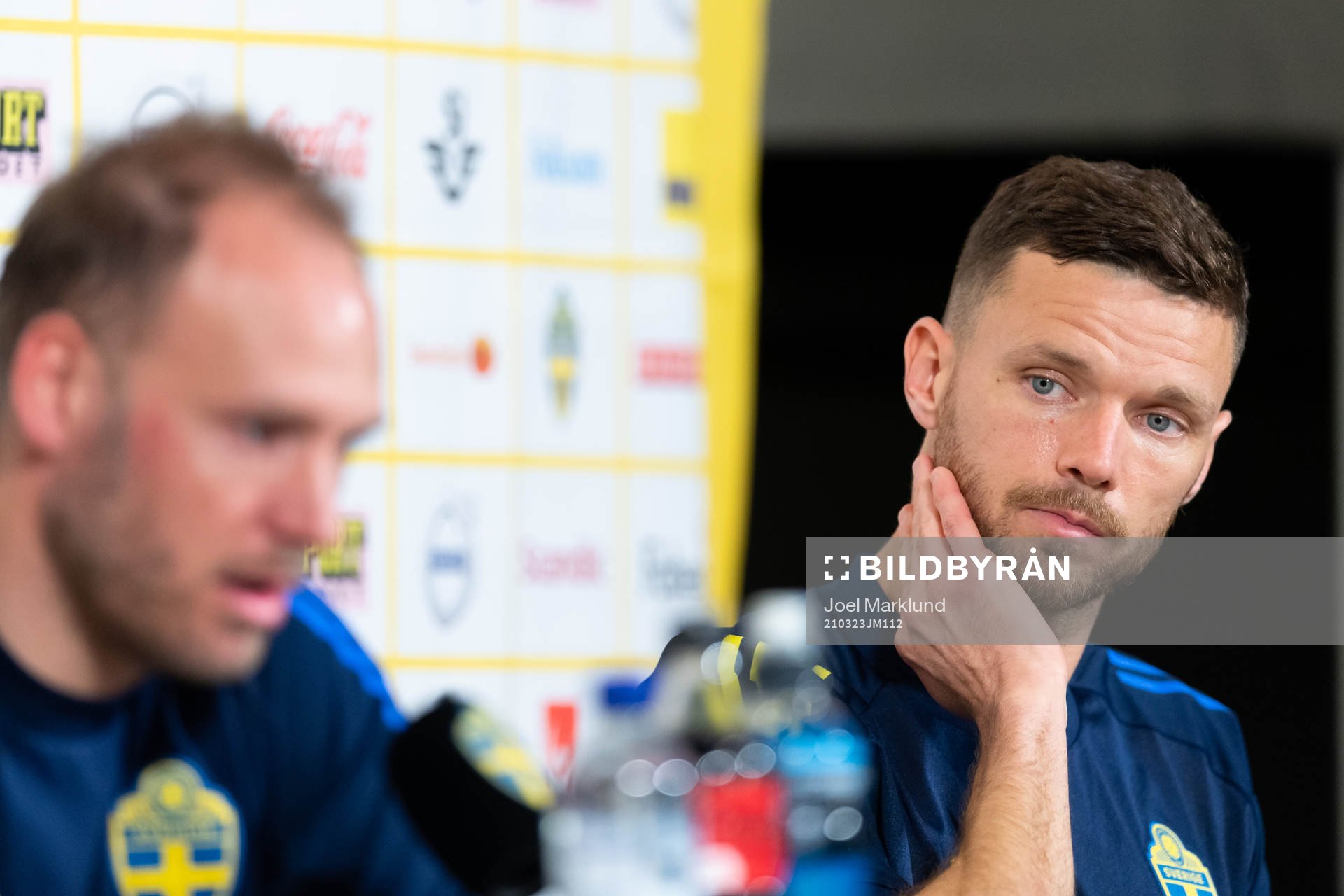 Marcus Berg of the Swedish national football team