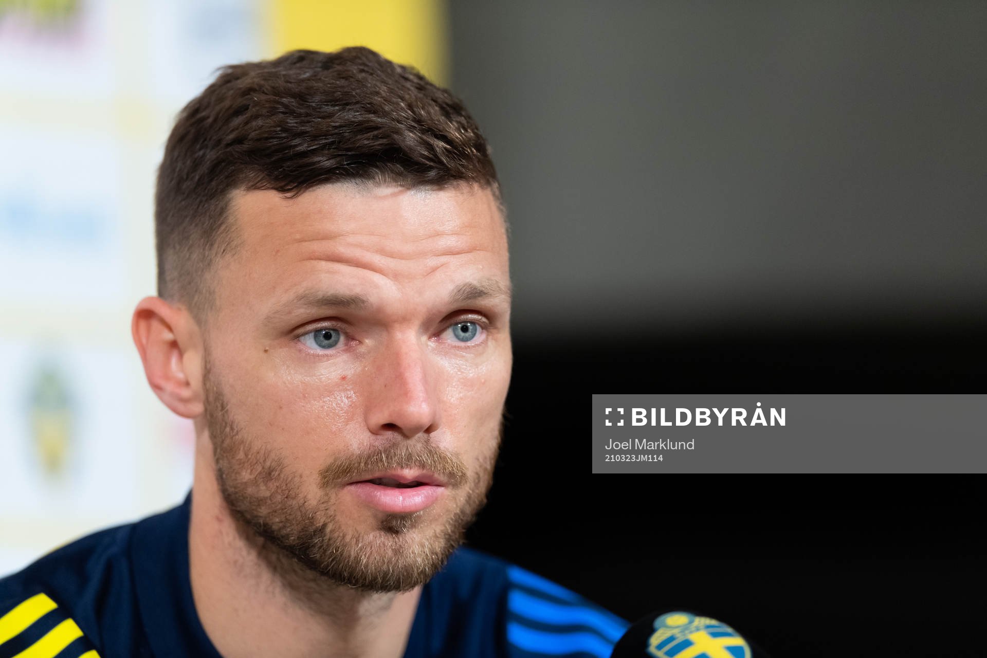 Marcus Berg of the Swedish national football team