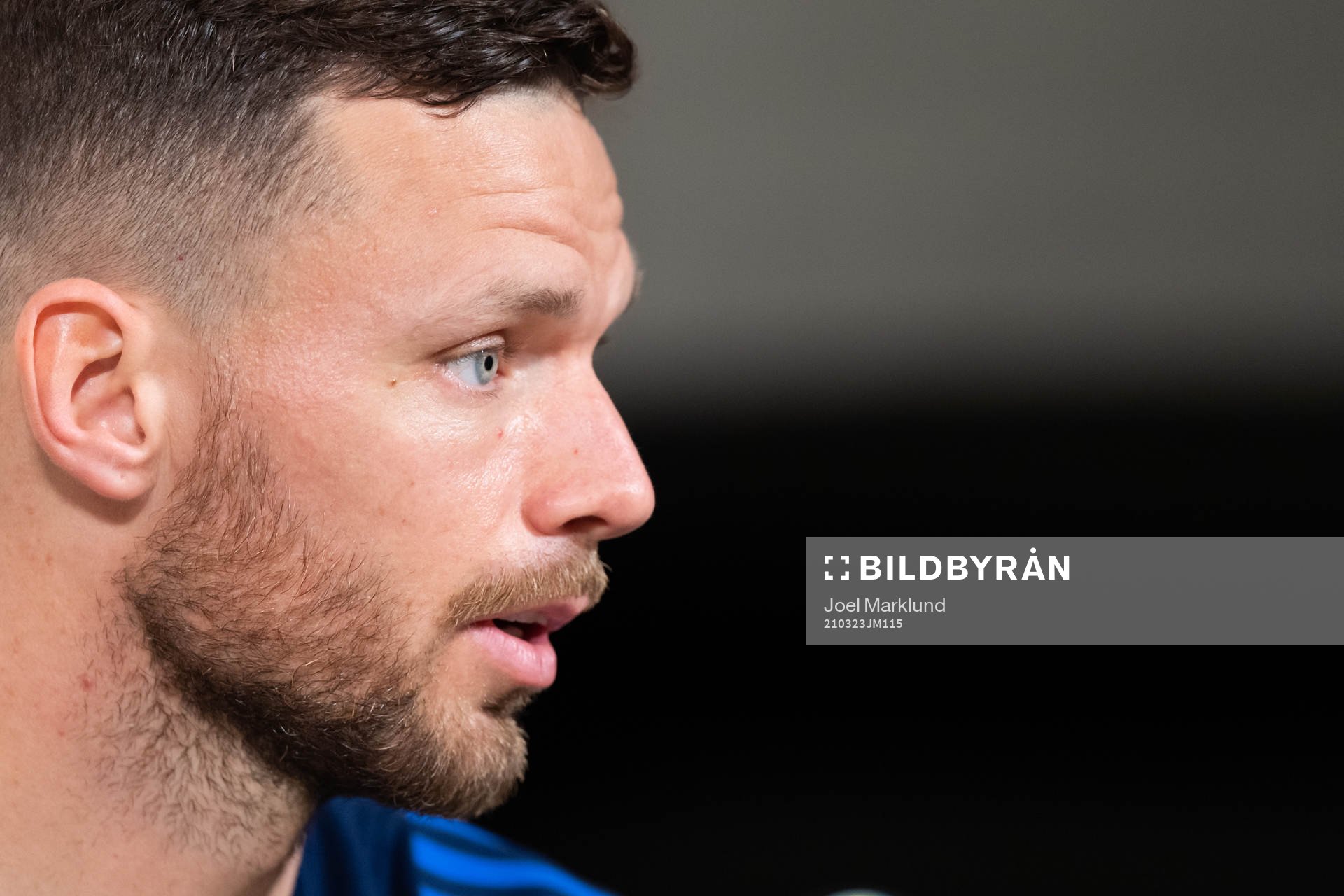 Marcus Berg of the Swedish national football team
