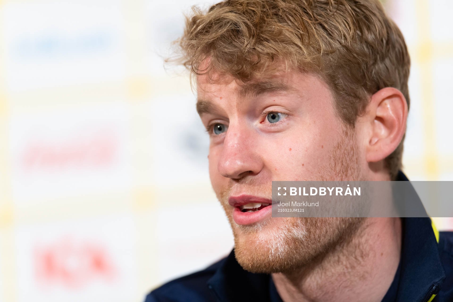 Filip Helander of the Swedish national football team