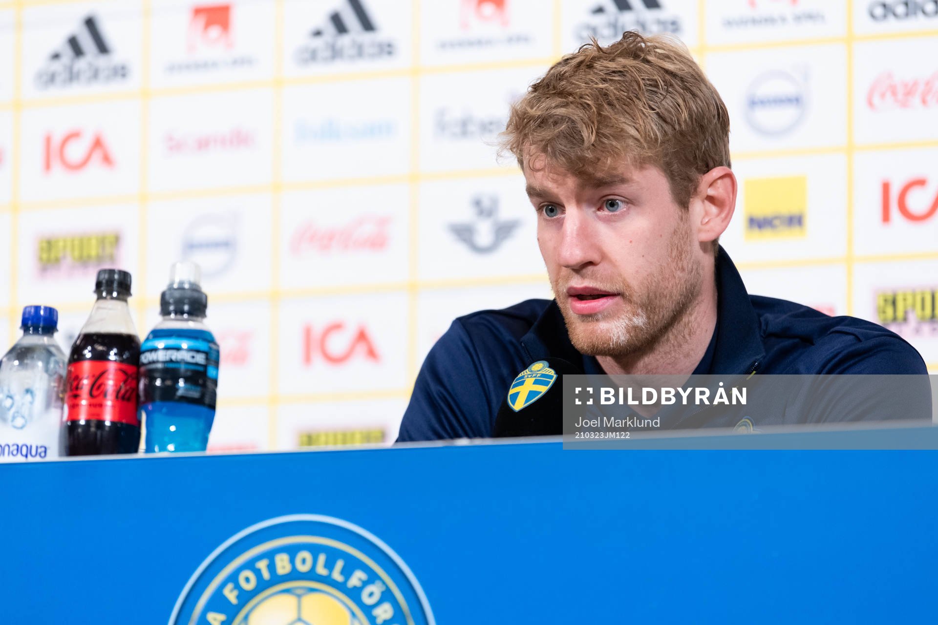 Filip Helander of the Swedish national football team