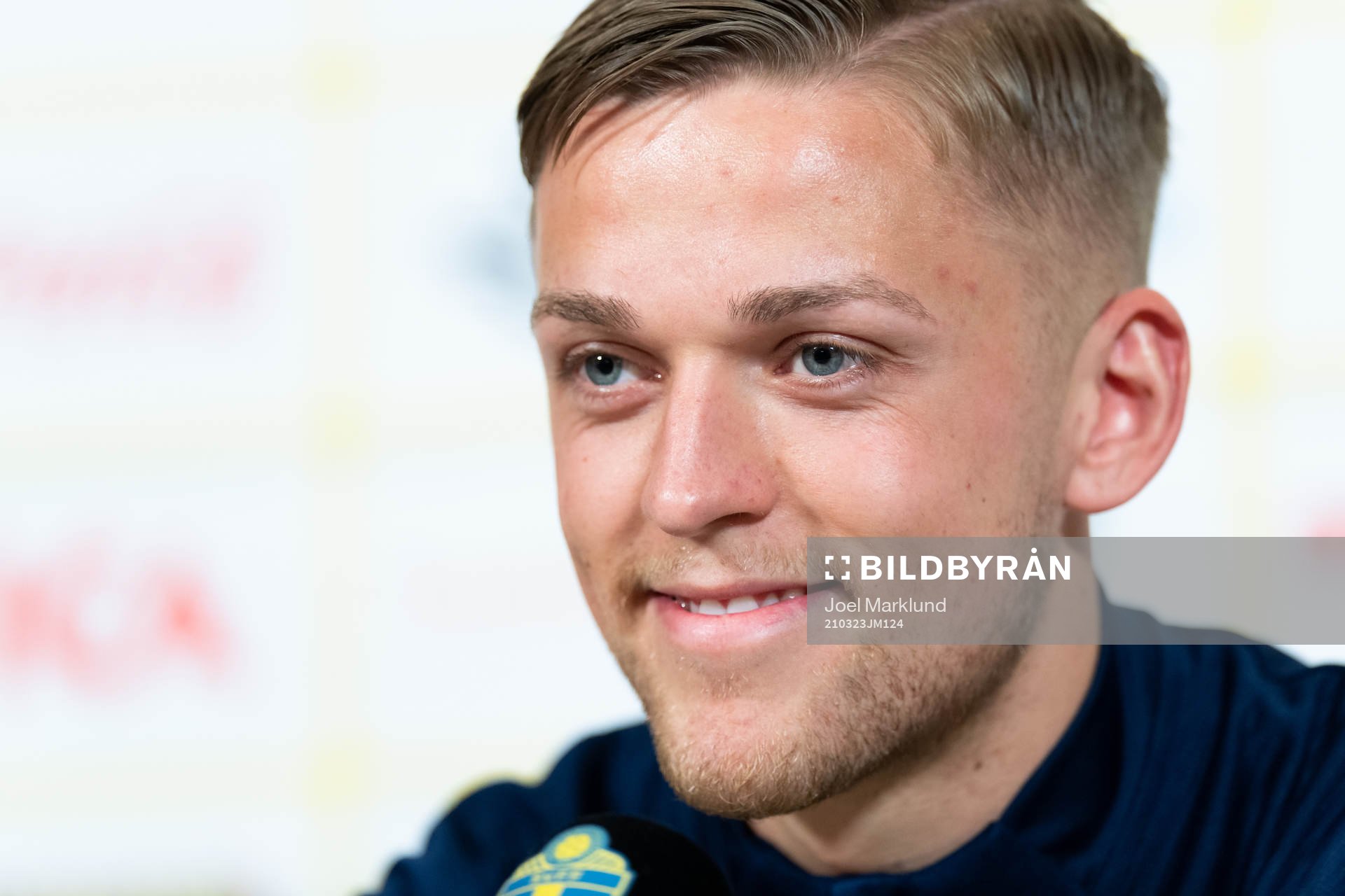 Jesper Karlsson of the Swedish national football team