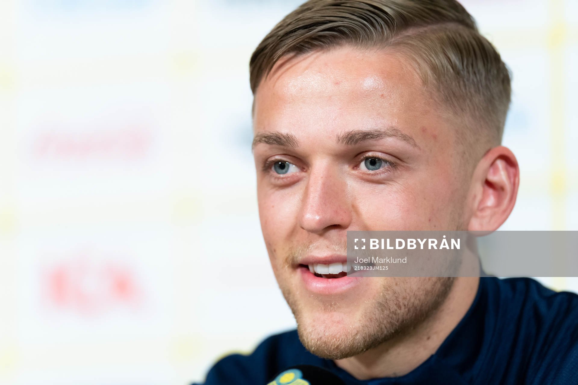 Jesper Karlsson of the Swedish national football team