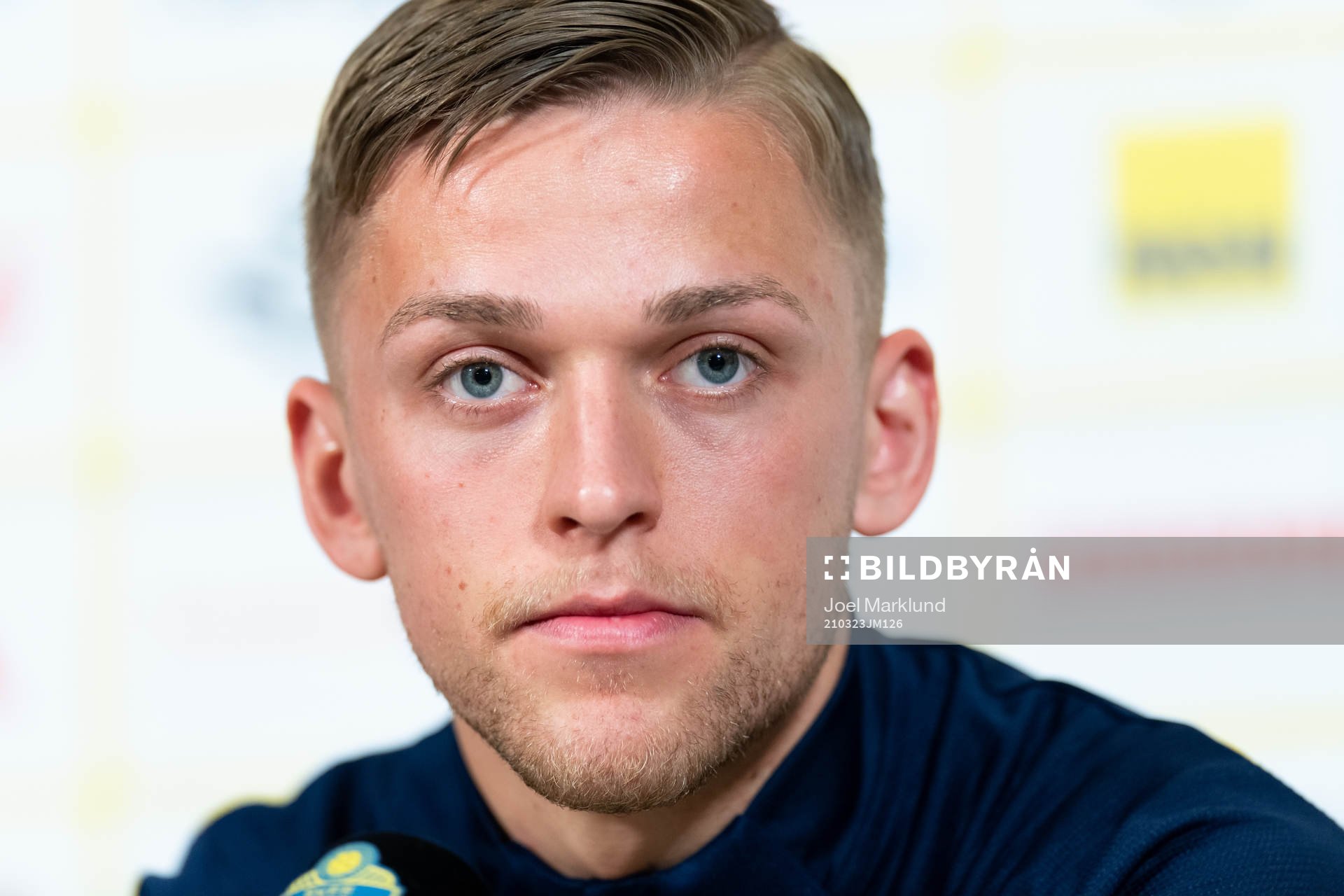 Jesper Karlsson of the Swedish national football team